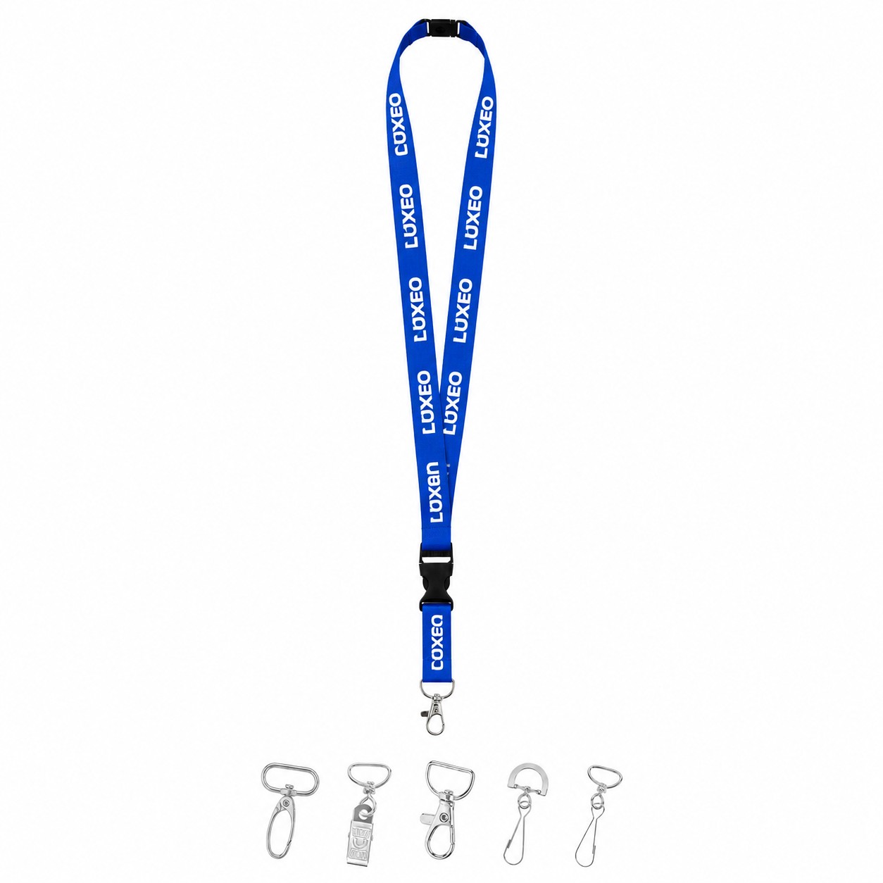 Polyester Lanyard With Buckle Release