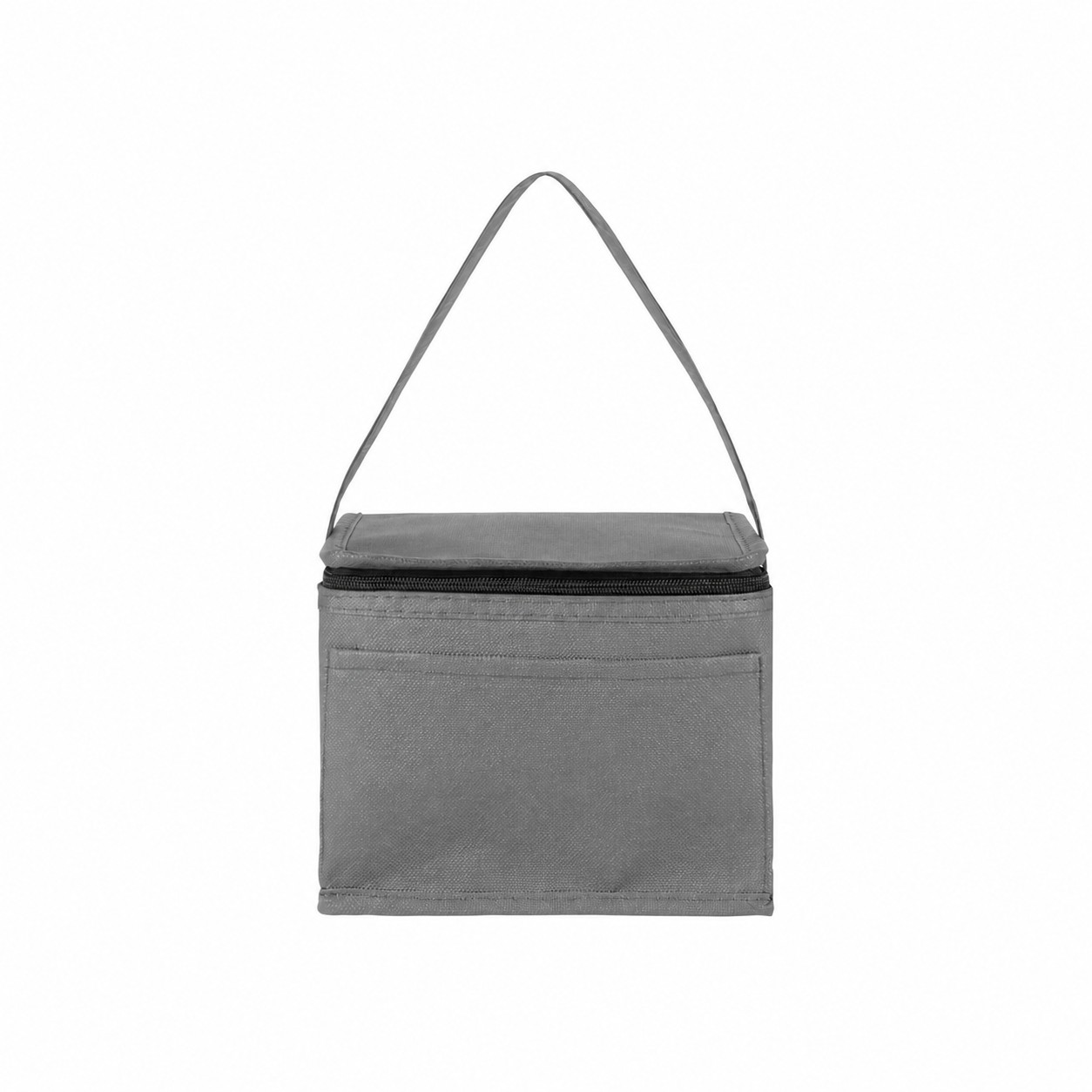 Zippered Storage Cooler Bag — Gray