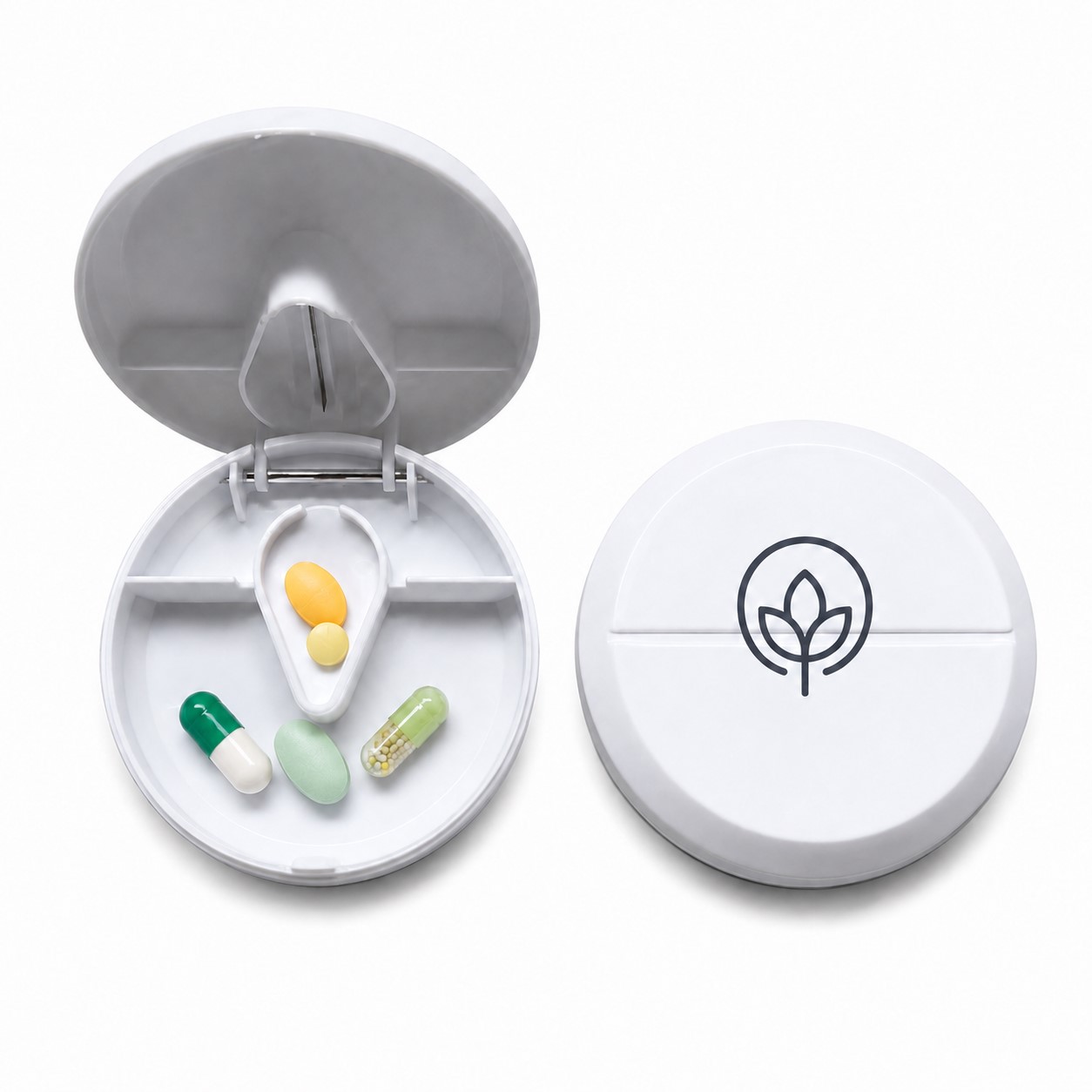 Compact Polypropylene Tablet Divider