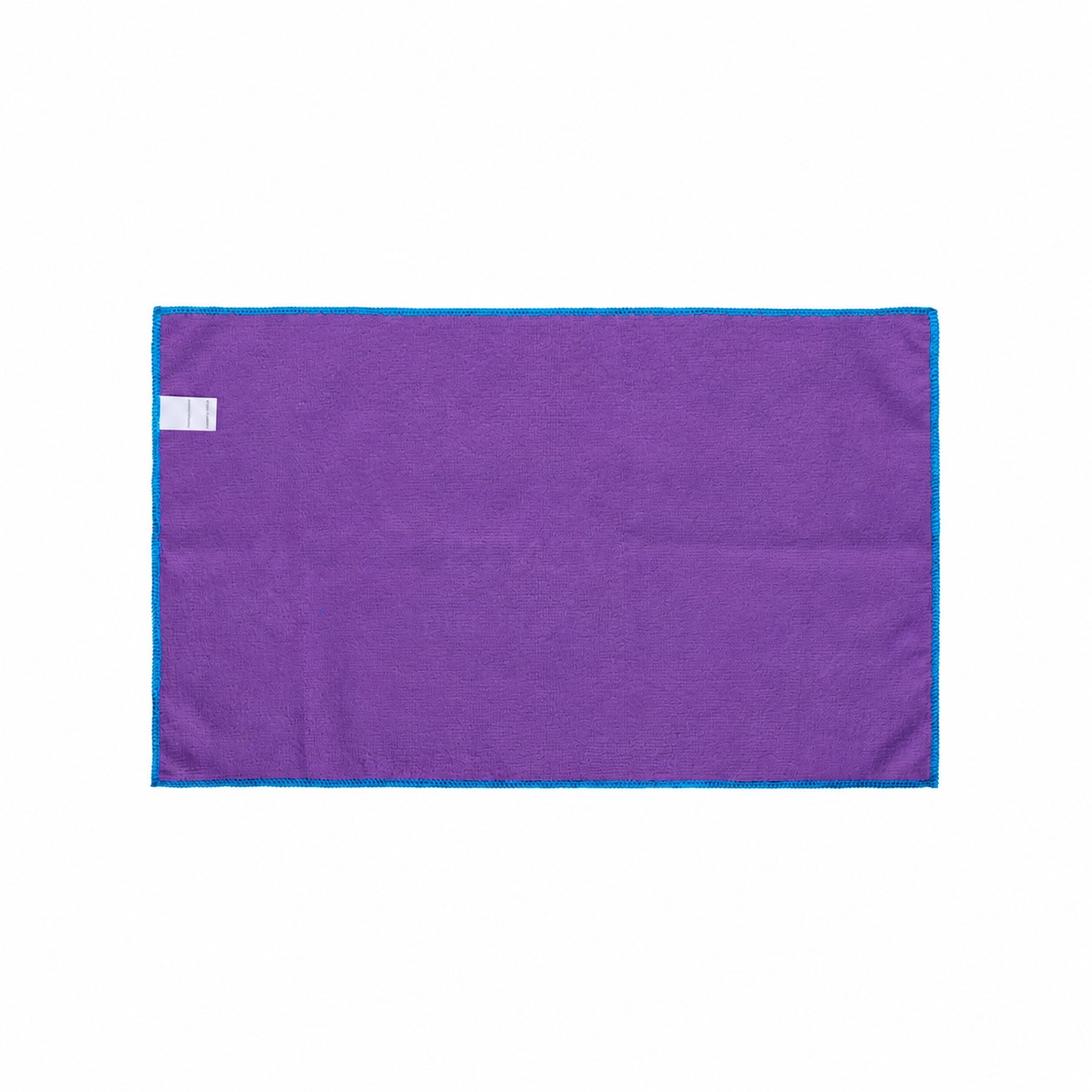 Microfiber Rally Towel With Stitched Edge — Purple