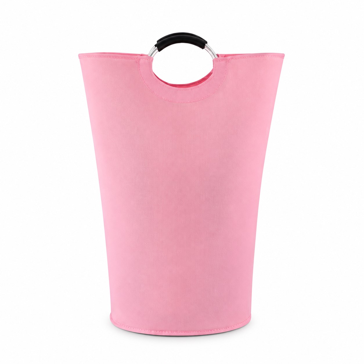 Oxford Foldable Laundry Basket With Metal Handle — view 2