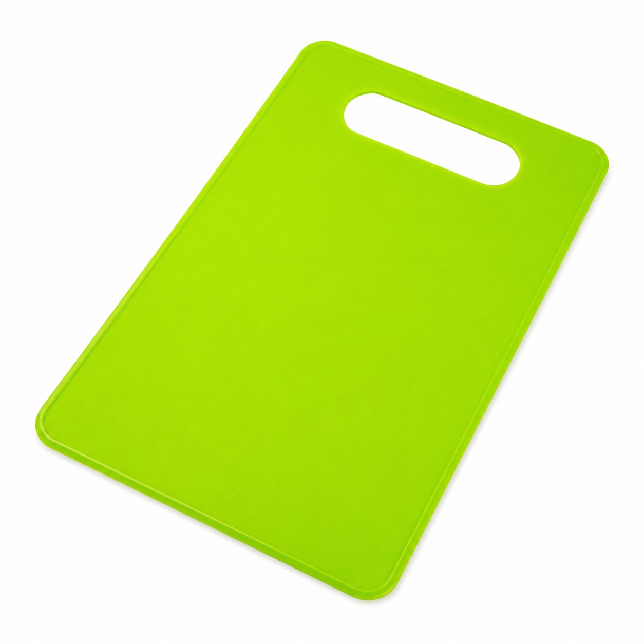 Nonslip Plastic Cutting Board With Handhold — view 2