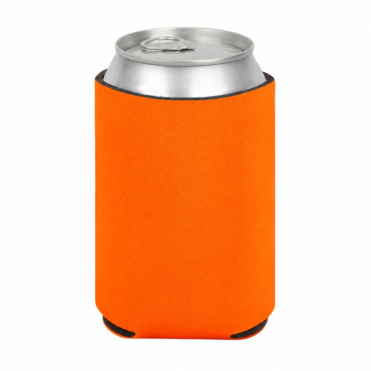 Economy Foam Can Cooler — Orange