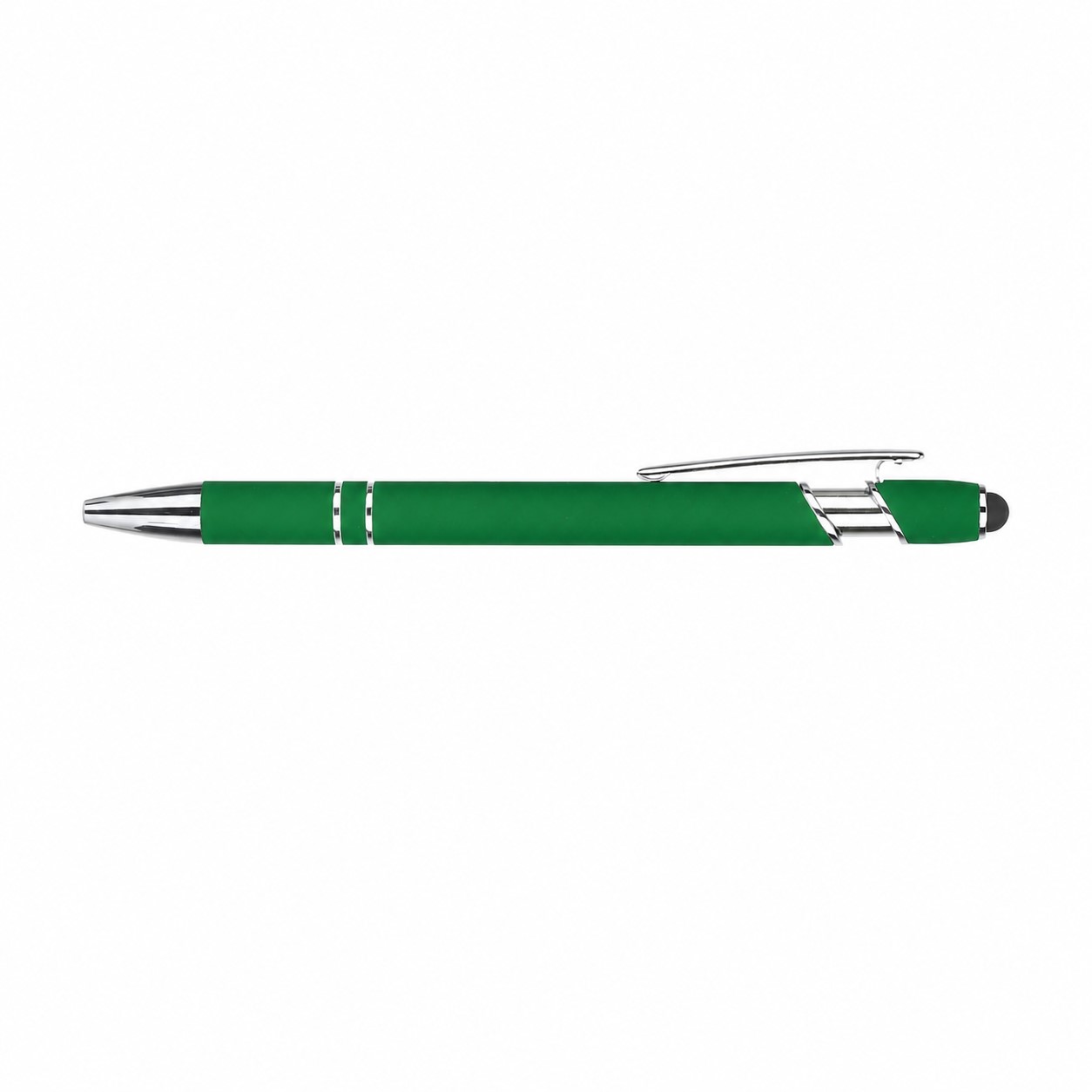 Metal Ballpoint Stylus Pen — Green