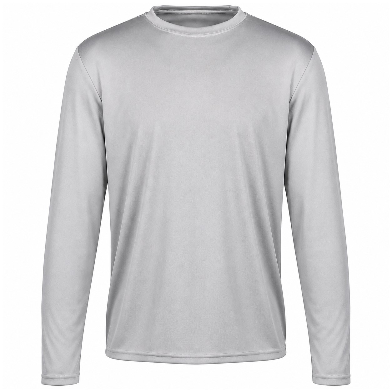 Blend Full Zip Hoodie Sweatshirt — Silver