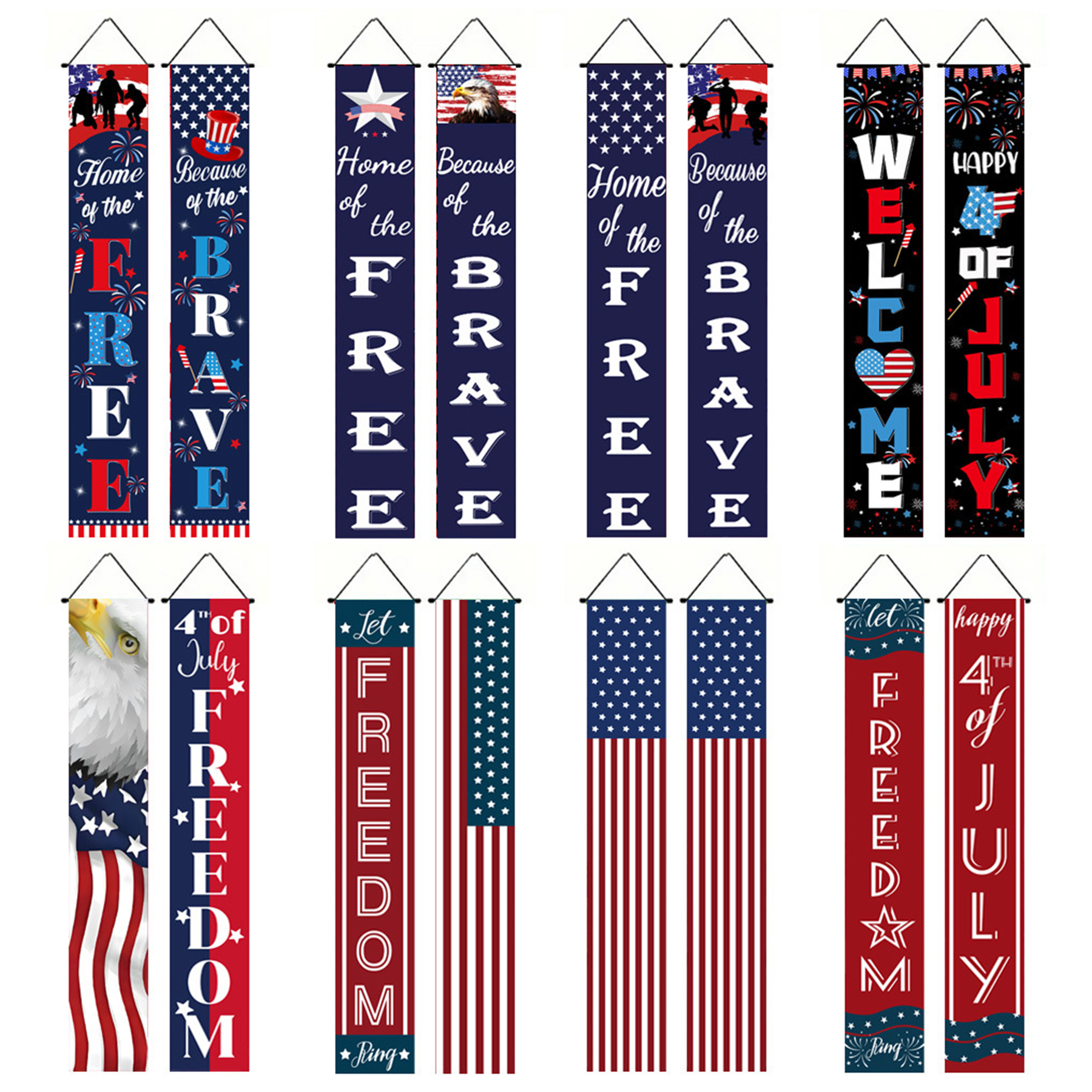 Oxford Patriotic Hanging Banner