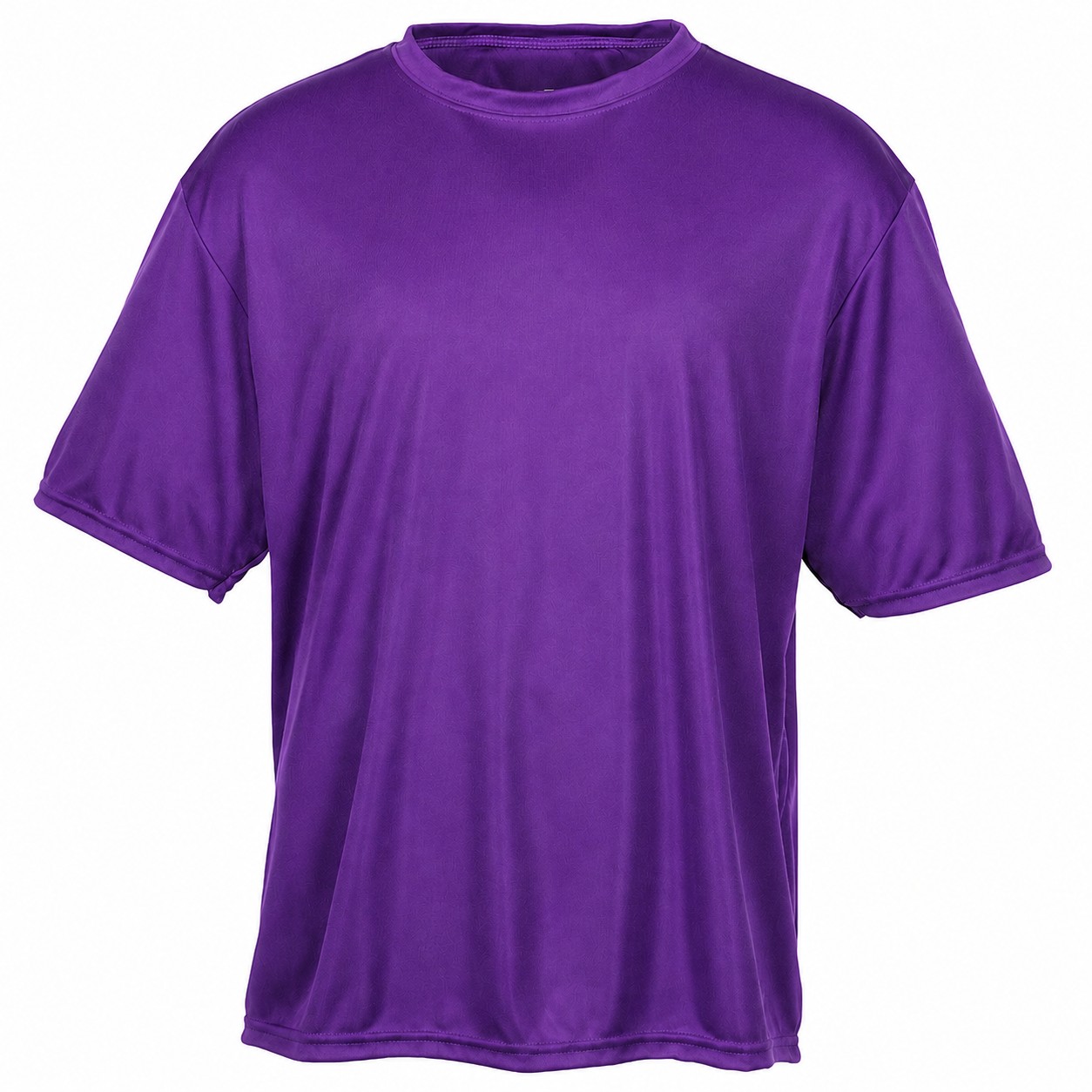 Men's Recycled Polyester Cooling Tee — Purple