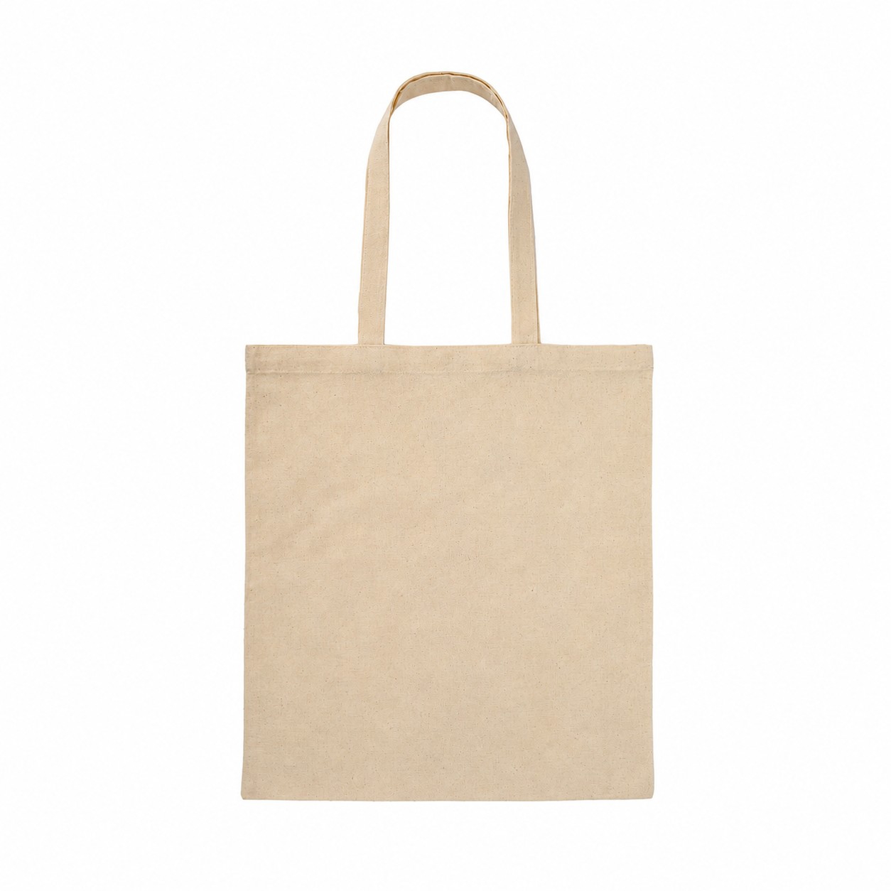 Cotton Tote Bag — Natural Beige