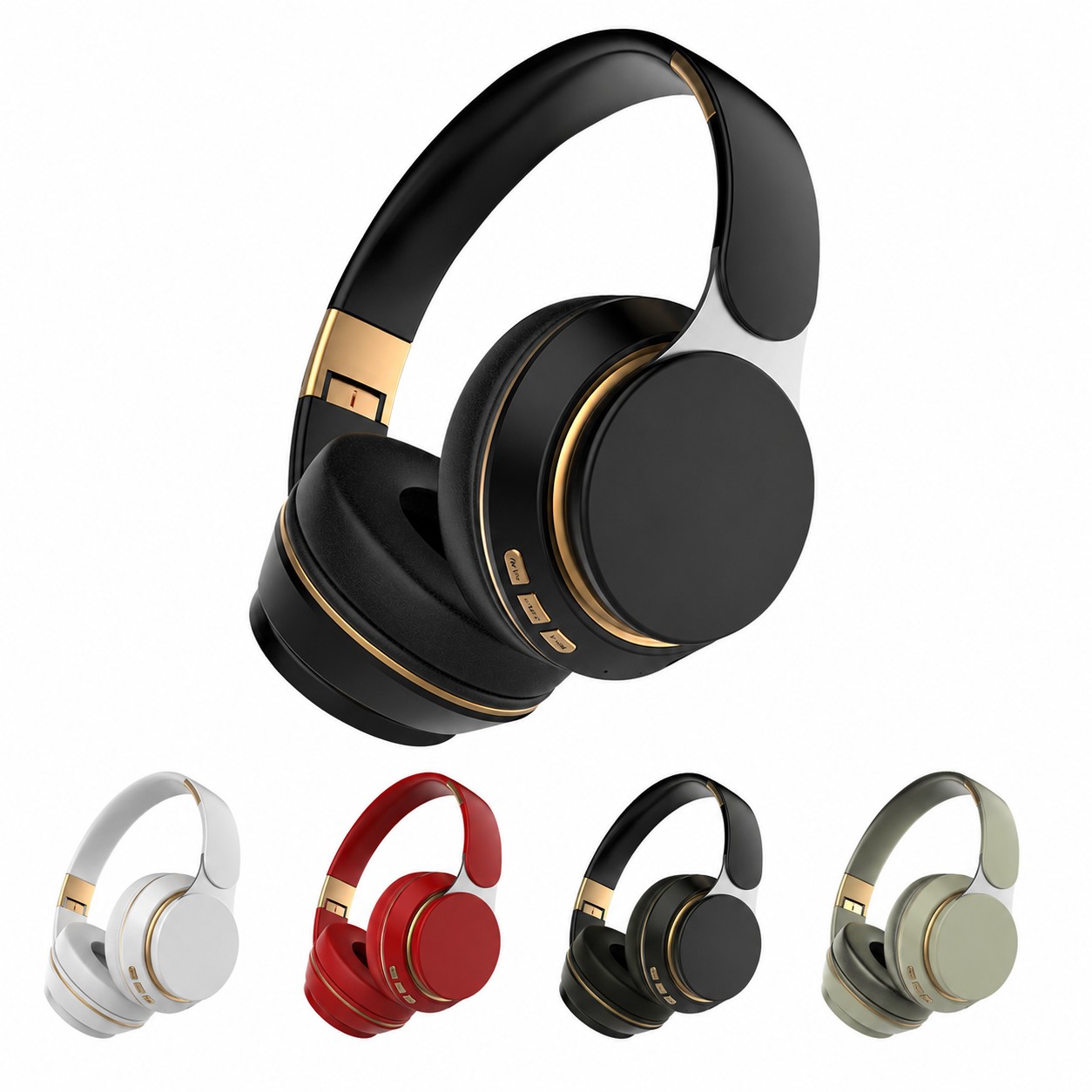 Wireless Gaming Headset With Microphone