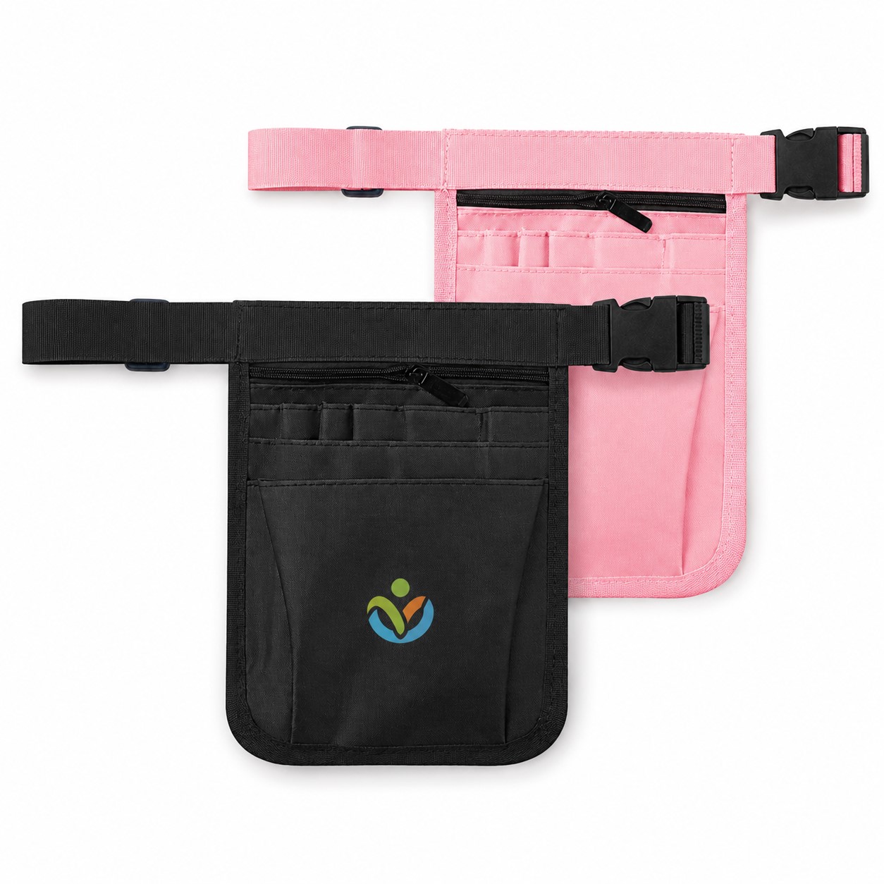 Multi Pocket Oxford Nurse Waist Utility Pouch — view 1