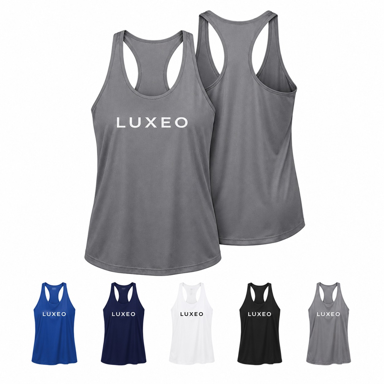 Ladies Racerback Polyester Performance Tank