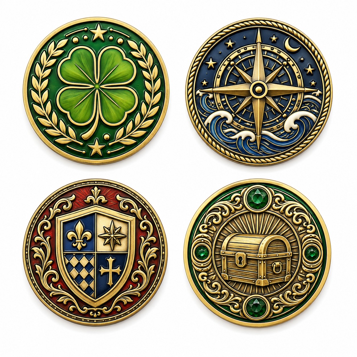 Die Struck Zinc Challenge Coin