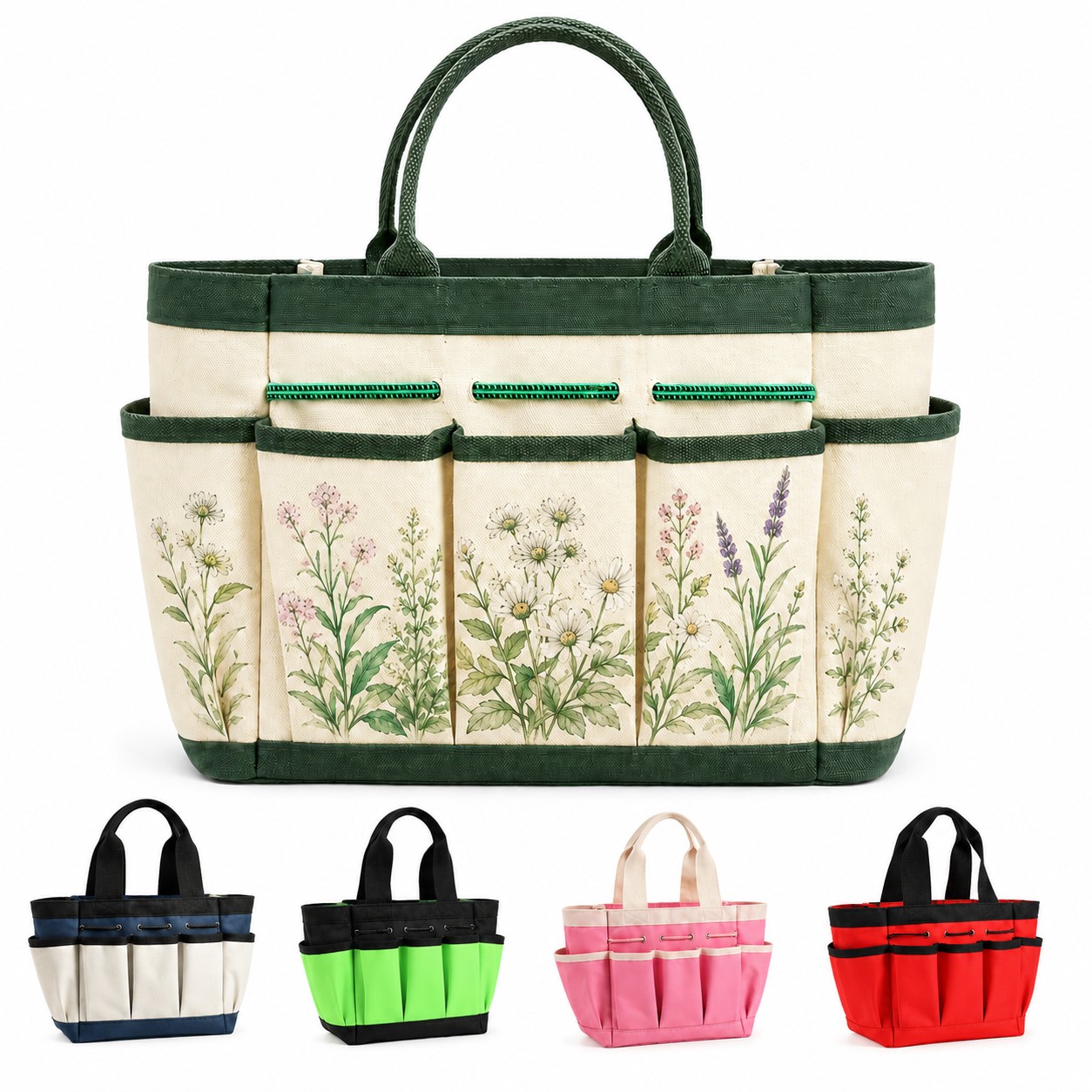 Oxford Tool Bag With Multi Pocket Storage