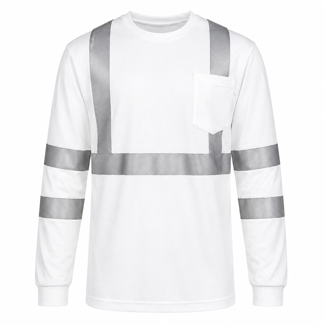 Long Sleeve Reflective Crewneck Shirt — view 11