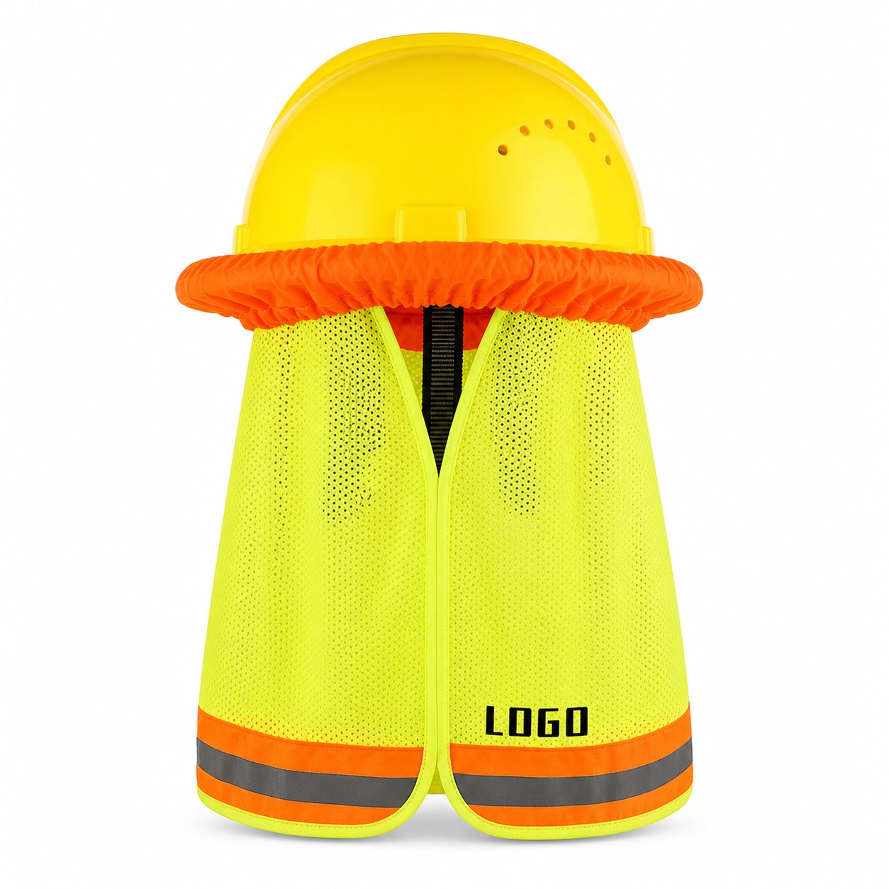 Mesh Hard Hat Neck Shade — view 2
