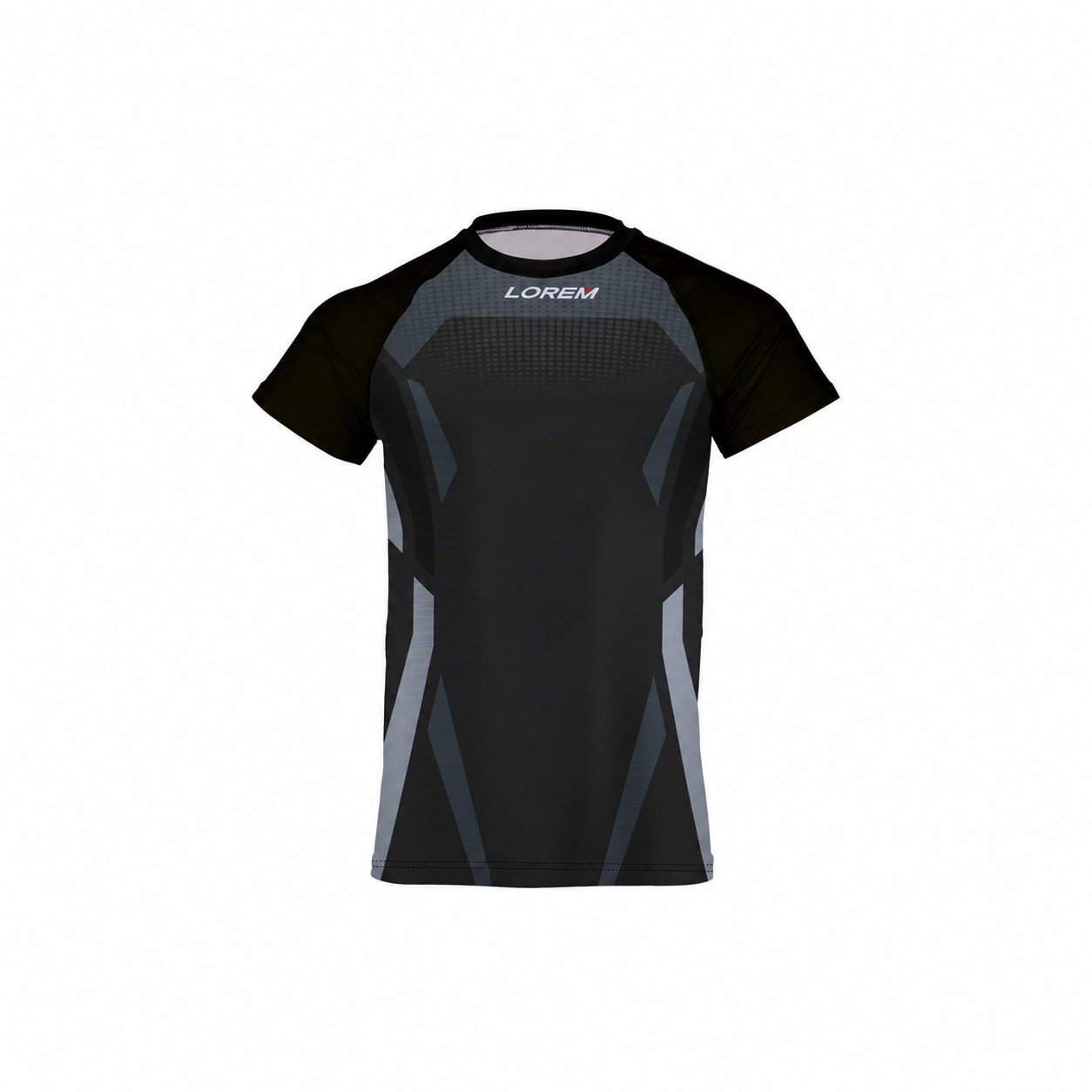 Men's Compression Gym Workout Shirt — Black