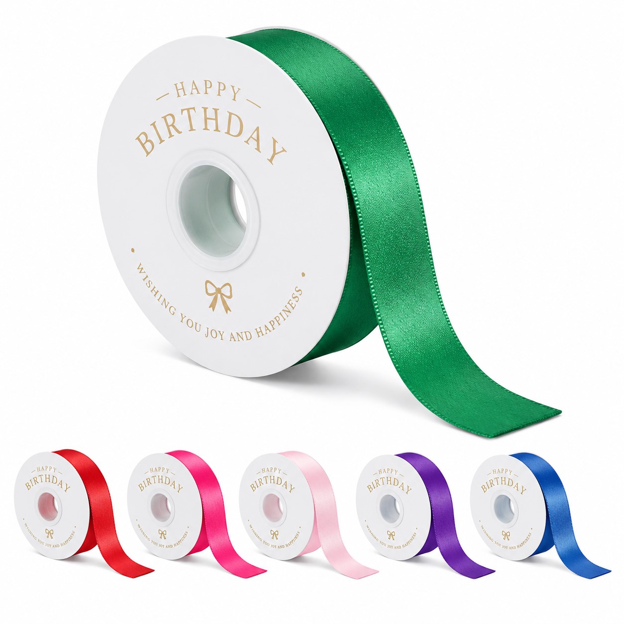 One Inch Double Face Satin Ribbon