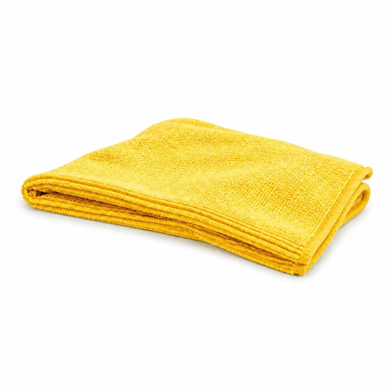 Reusable Microfiber Cleaning Cloth — Yellow