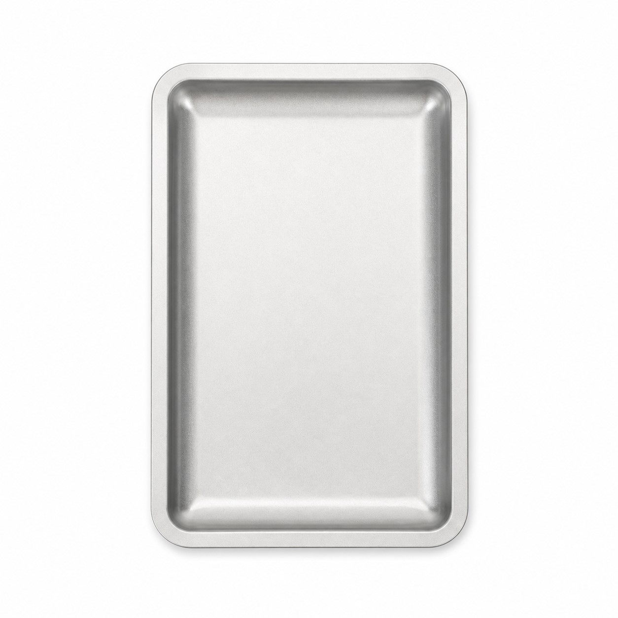 Rectangular Stainless Steel Nail Tool Tray — view 2