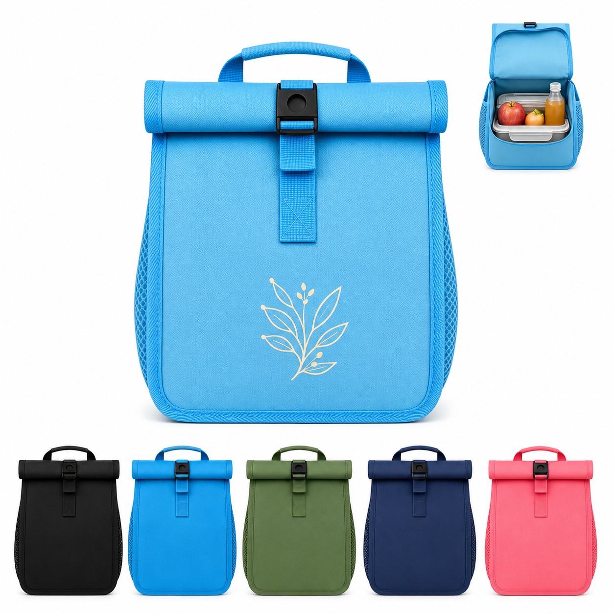 Oxford Rolltop Insulated Lunch Bag