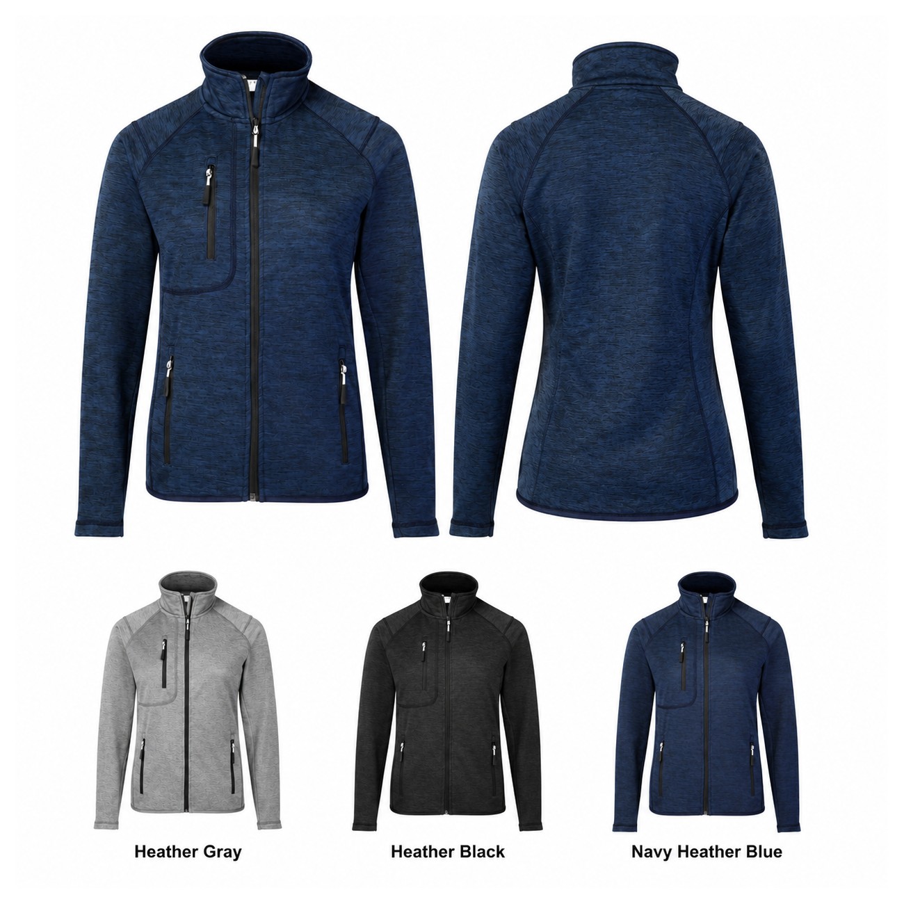 Women's Brushed Fleece Zip Jacket
