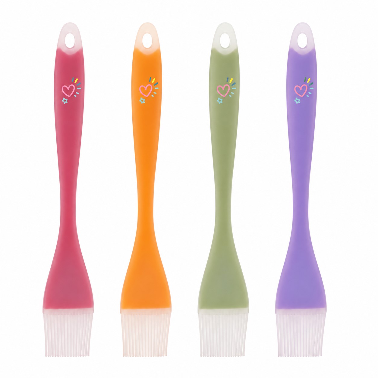 Tapered Handle Silicone Basting Brush