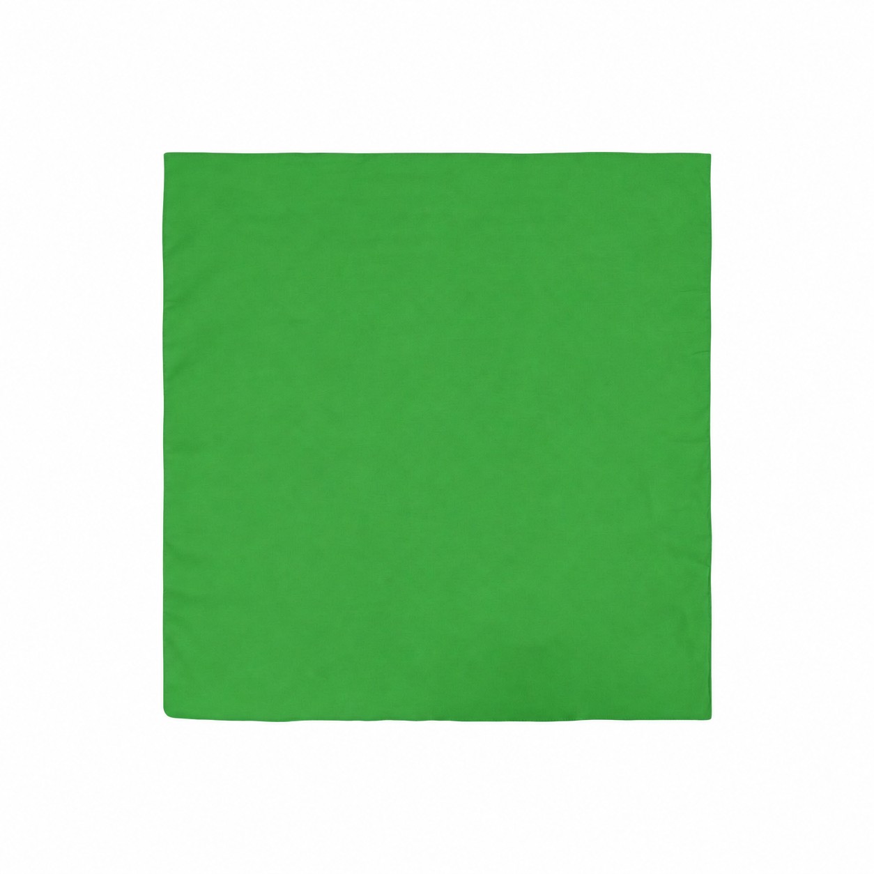 Cotton Square Bandanna — Green