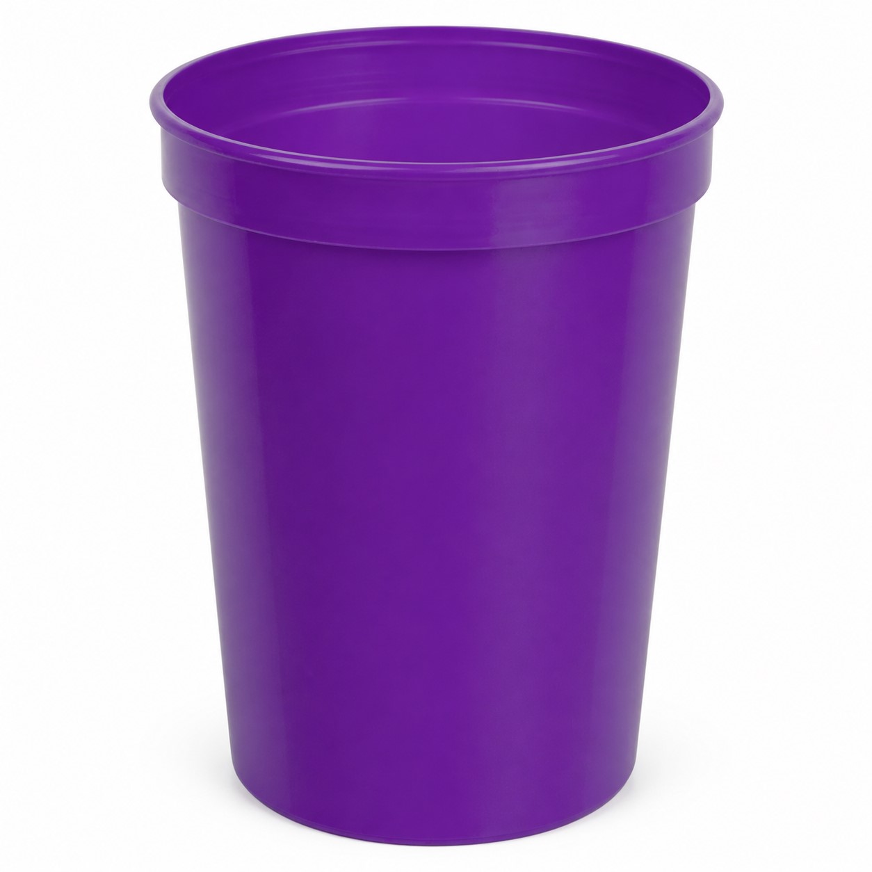 Polypropylene Stadium Drink Cup With Rolled Rim — view 2