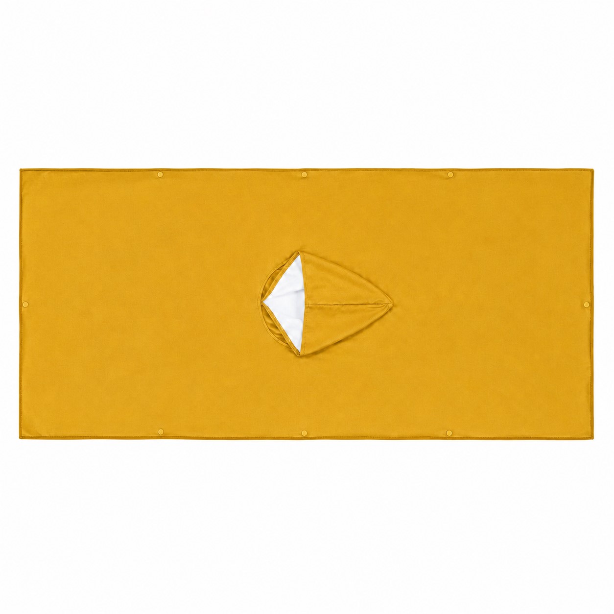 Kids 400GSM Hooded Poncho Towel — Brass Gold