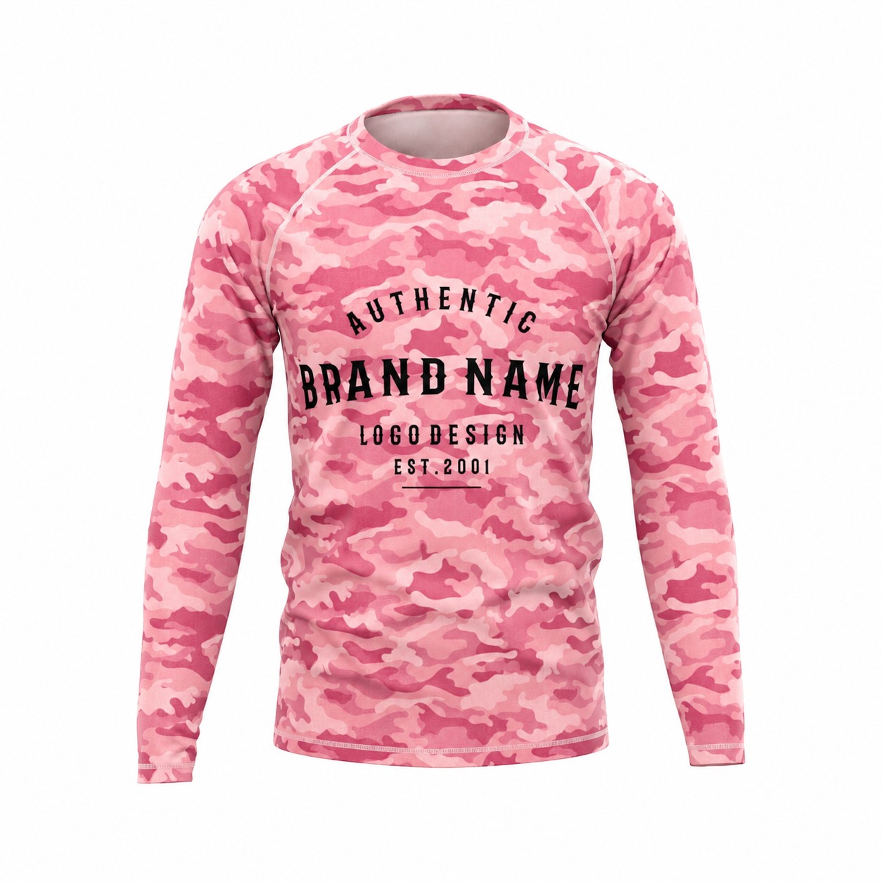 Raglan Sleeve Workout Shirt — Pink