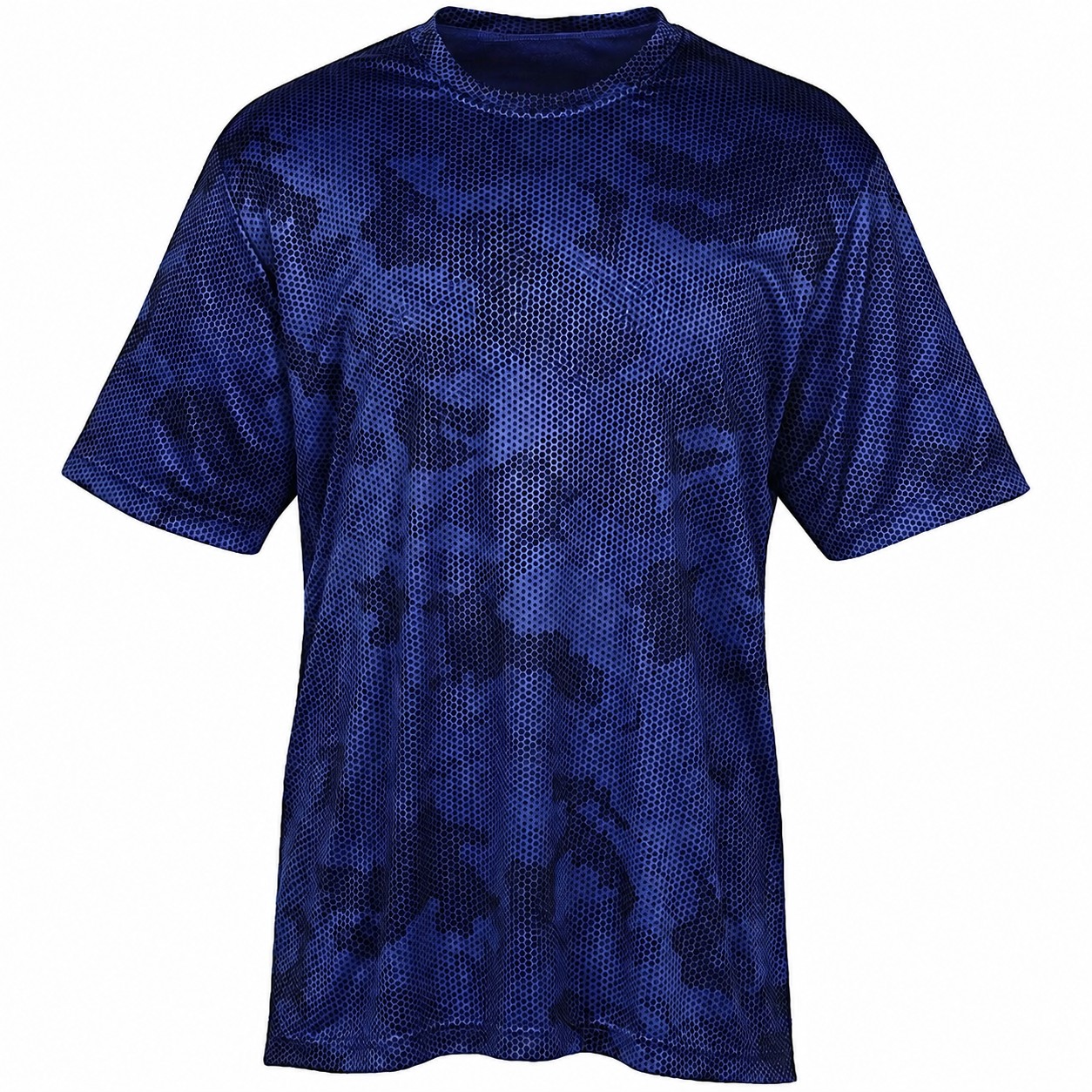 Men's Sublimated Camouflage Polyester Performance T-Shirt — view 2