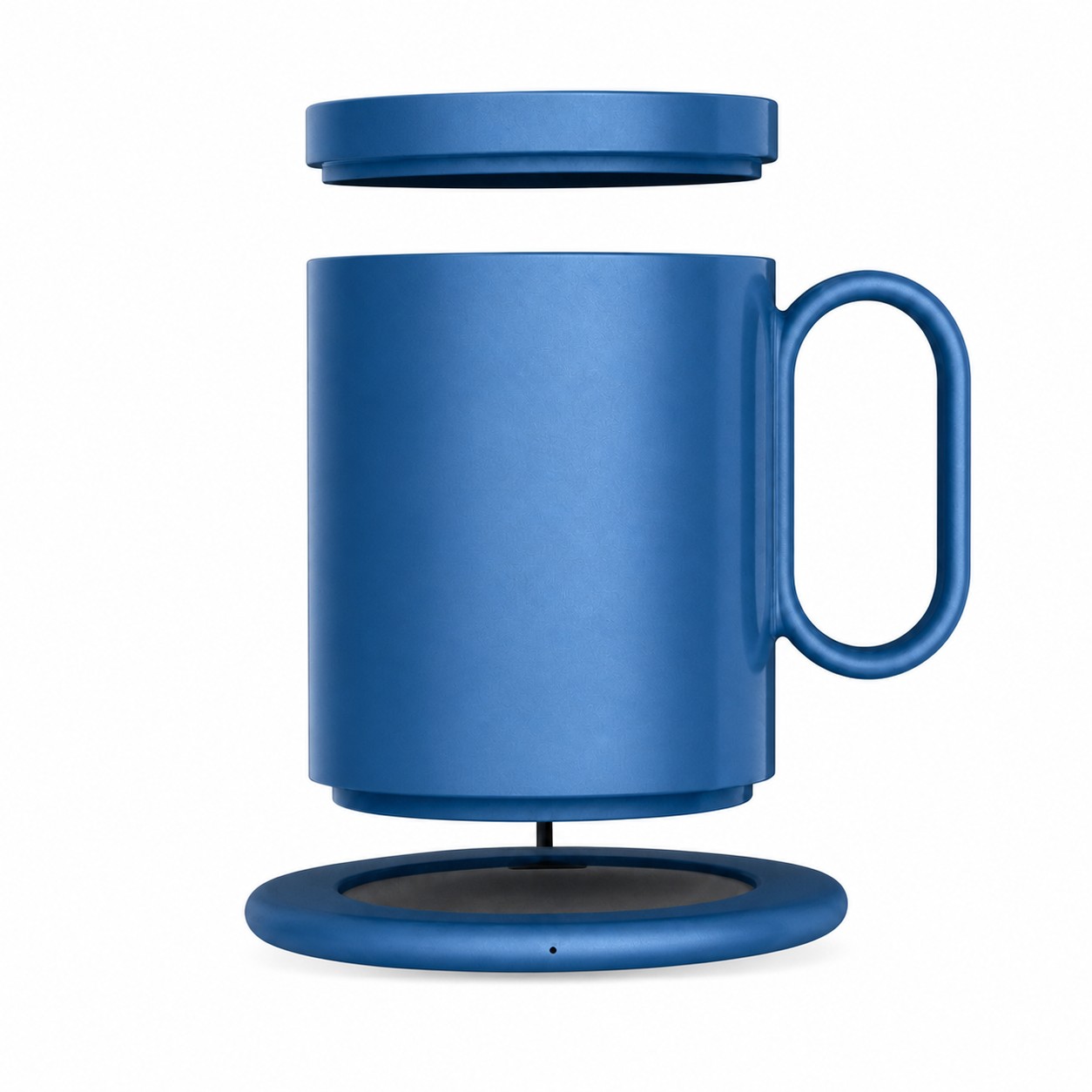 Desktop Warming Mug Charger Set — Blue