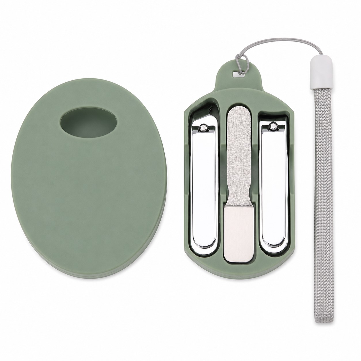 Compact Stainless Steel Nail Care Kit — view 2