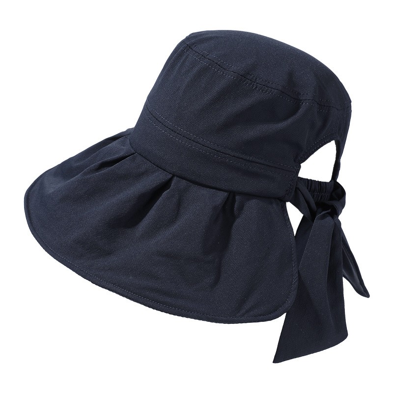 Polyester Tie Back Sun Hat — view 2