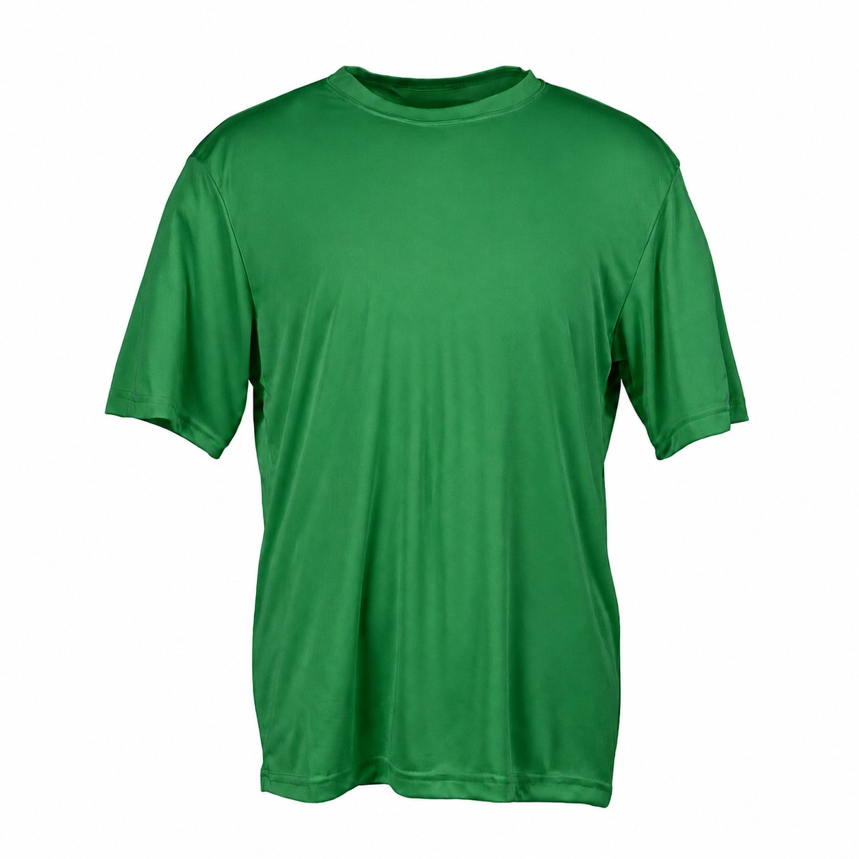 Men's Polyester Athletic T-Shirt — Green