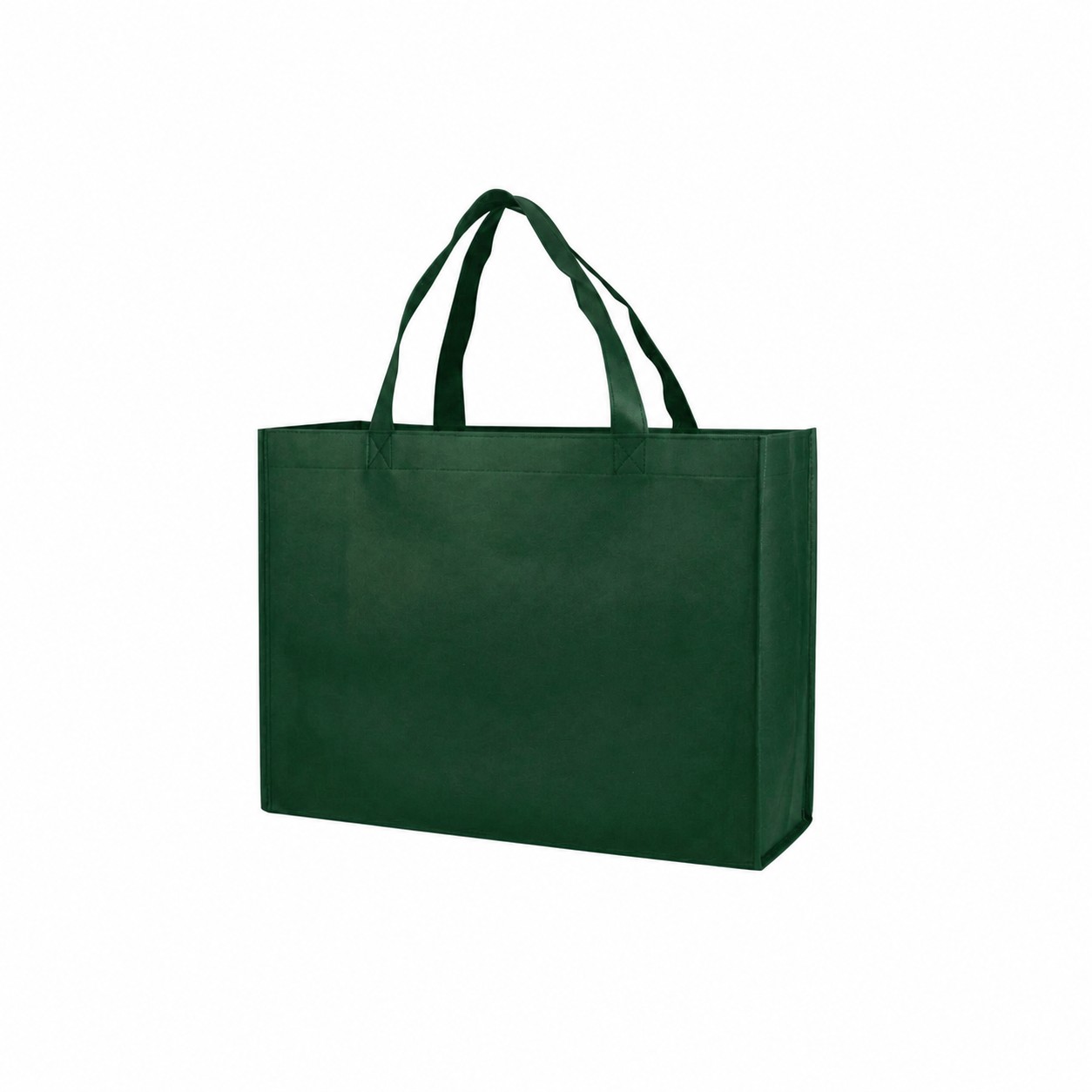 80GSM Non-Woven Shopping Tote Bag — Forest Green