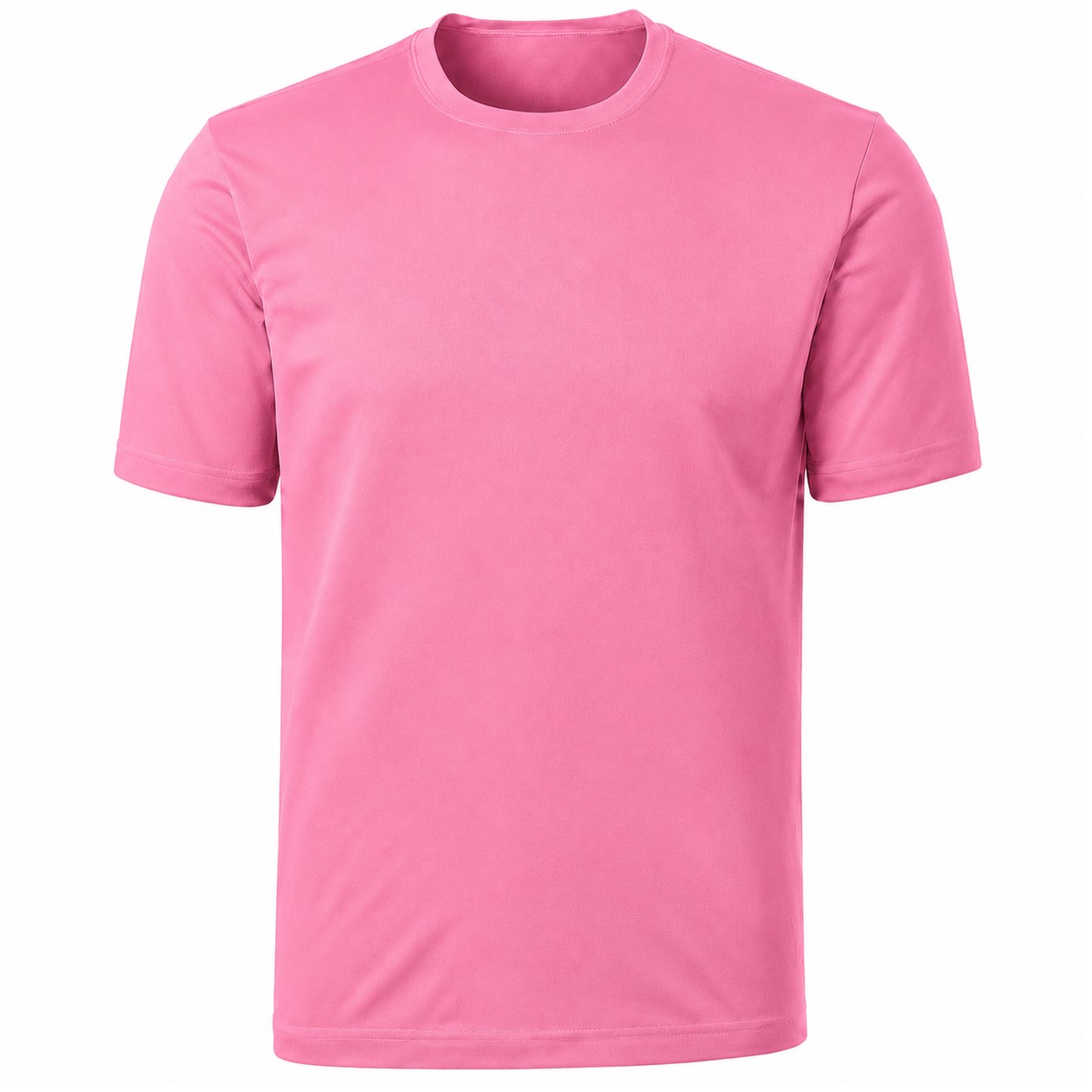 Men's Lightweight Polyester Athletic T-Shirt — Pink