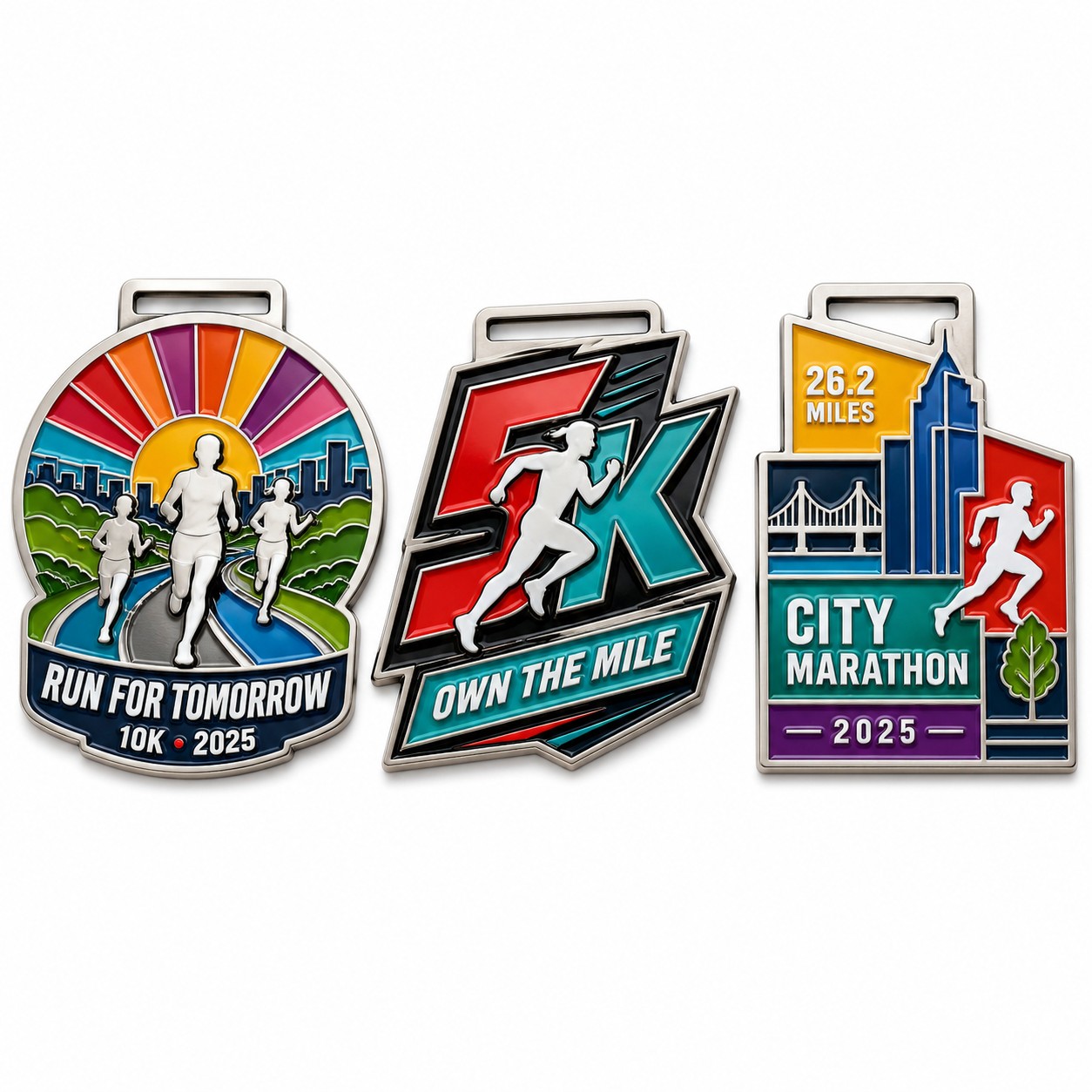 Single Sided Soft Enamel Medal