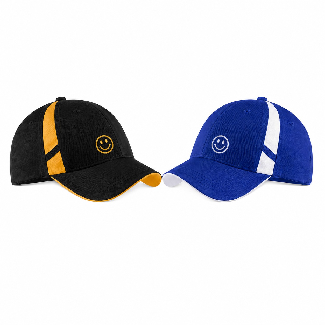 Color Block Polyester Sports Cap