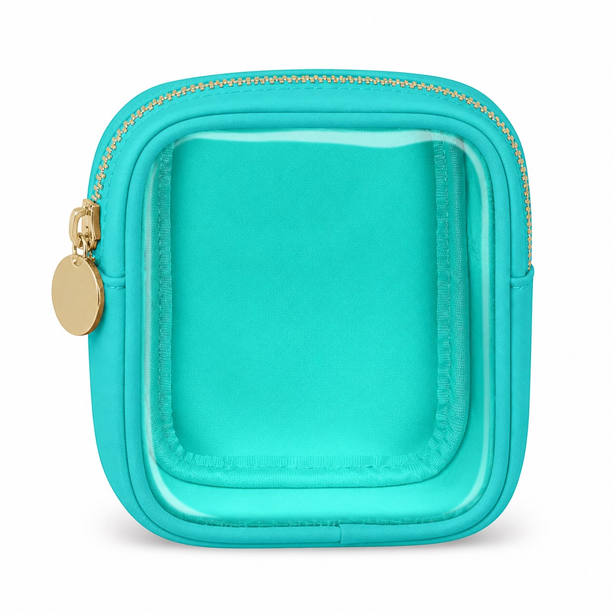 Mini Clear PVC Zipper Makeup Bag — view 2