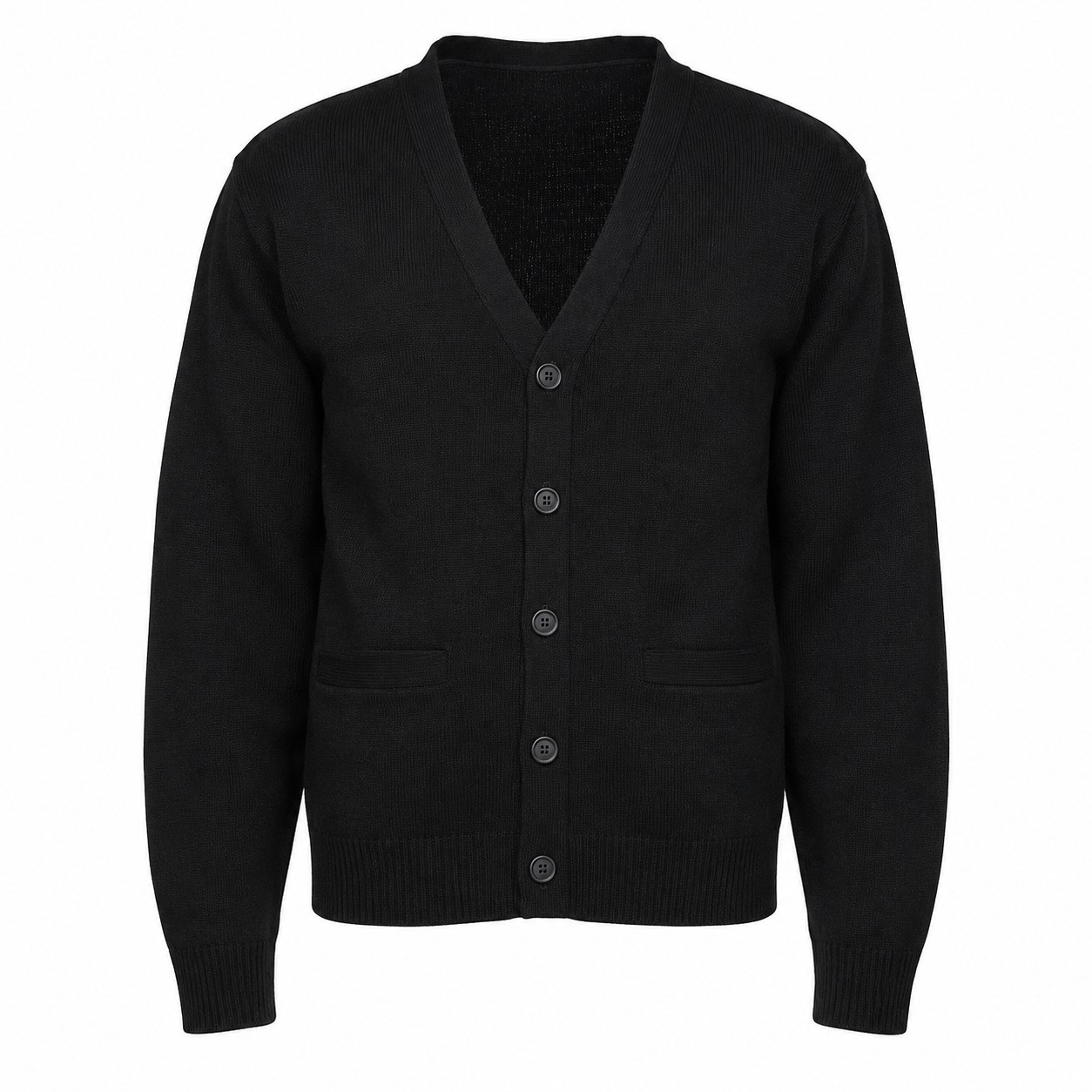 Men's Pocket Acrylic Cardigan — view 2