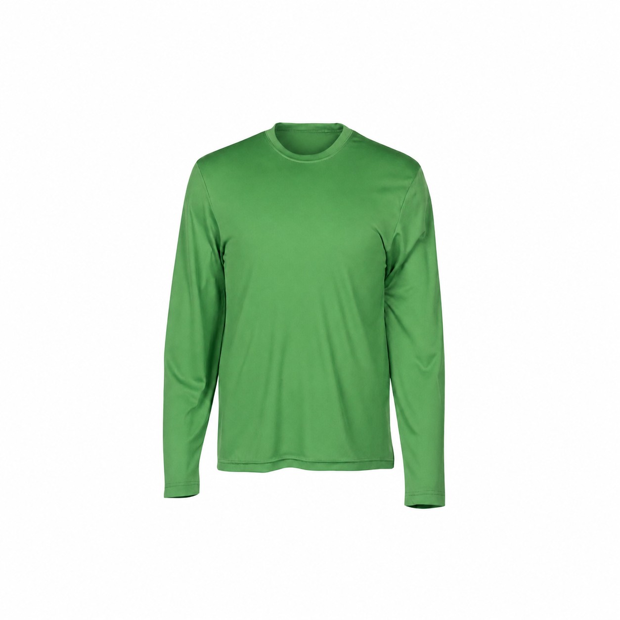 Moisture Wicking Long Sleeve Shirt — Green