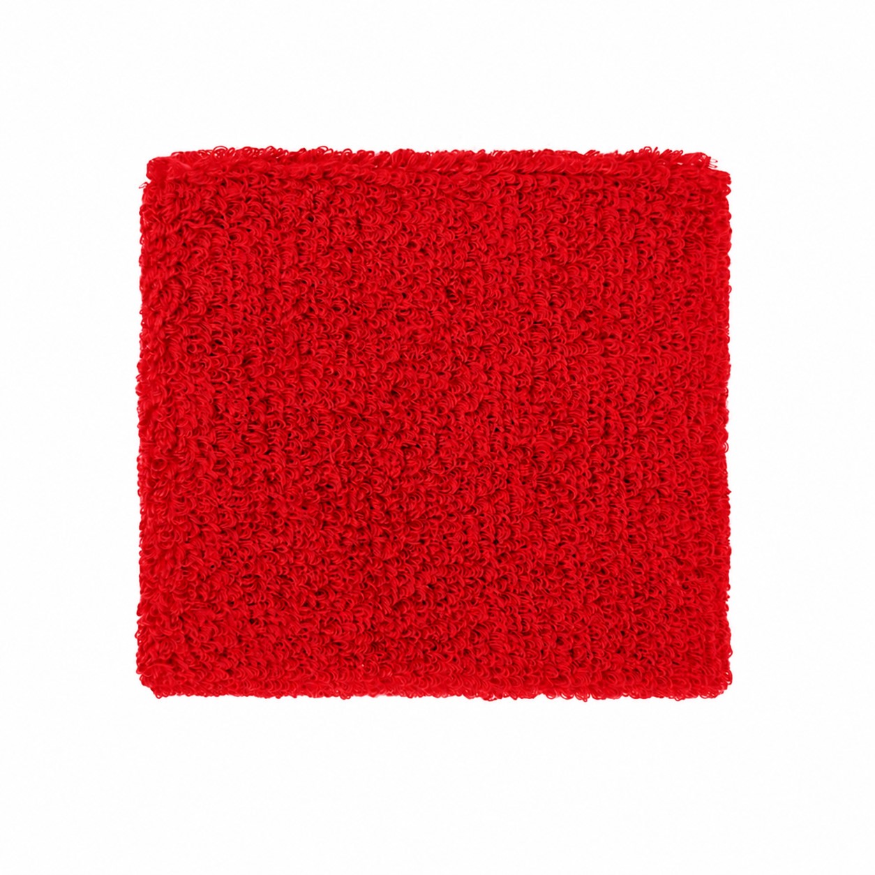 Athletic Sweatband Wristband — Red