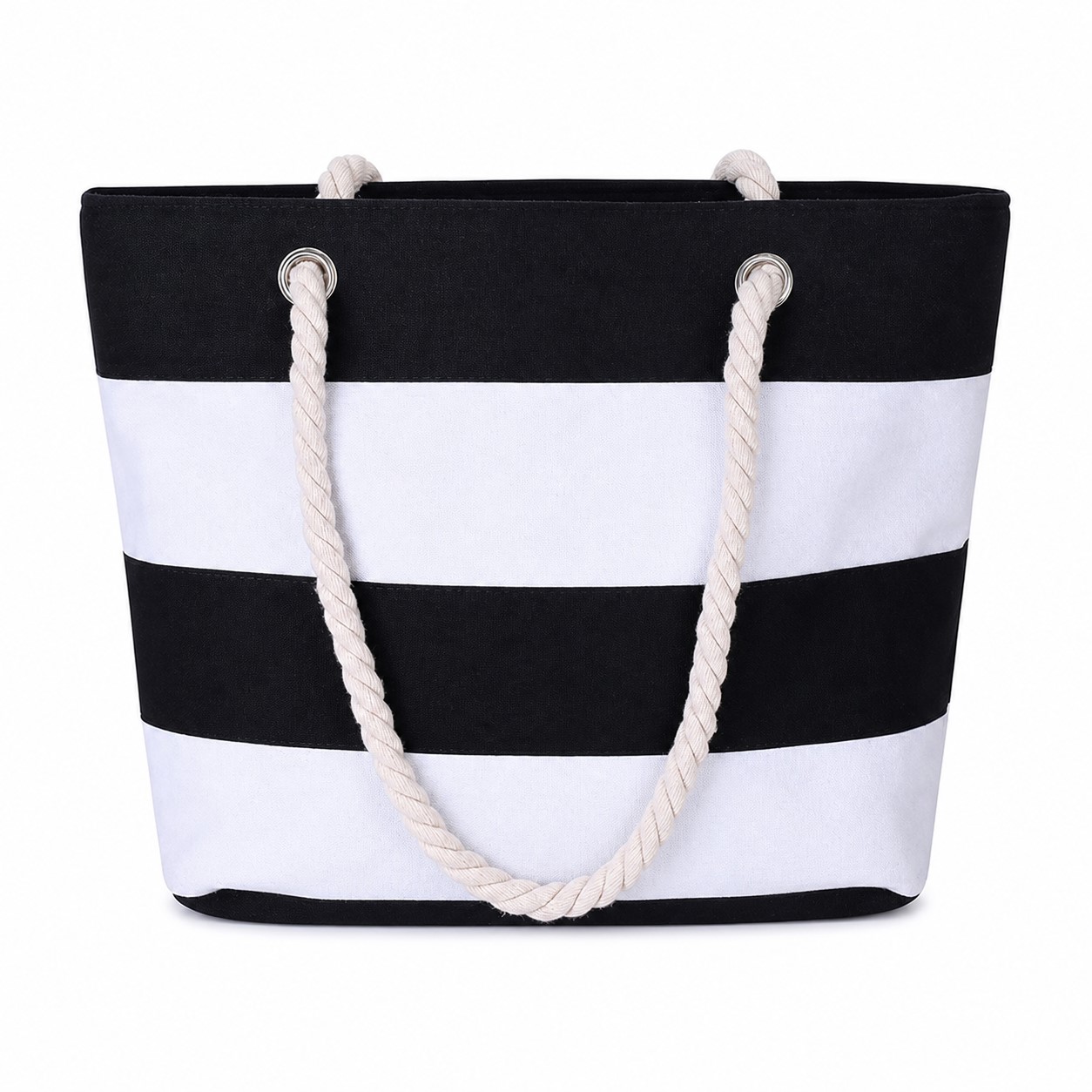 Canvas Cruising Tote With Rope Handles — view 2