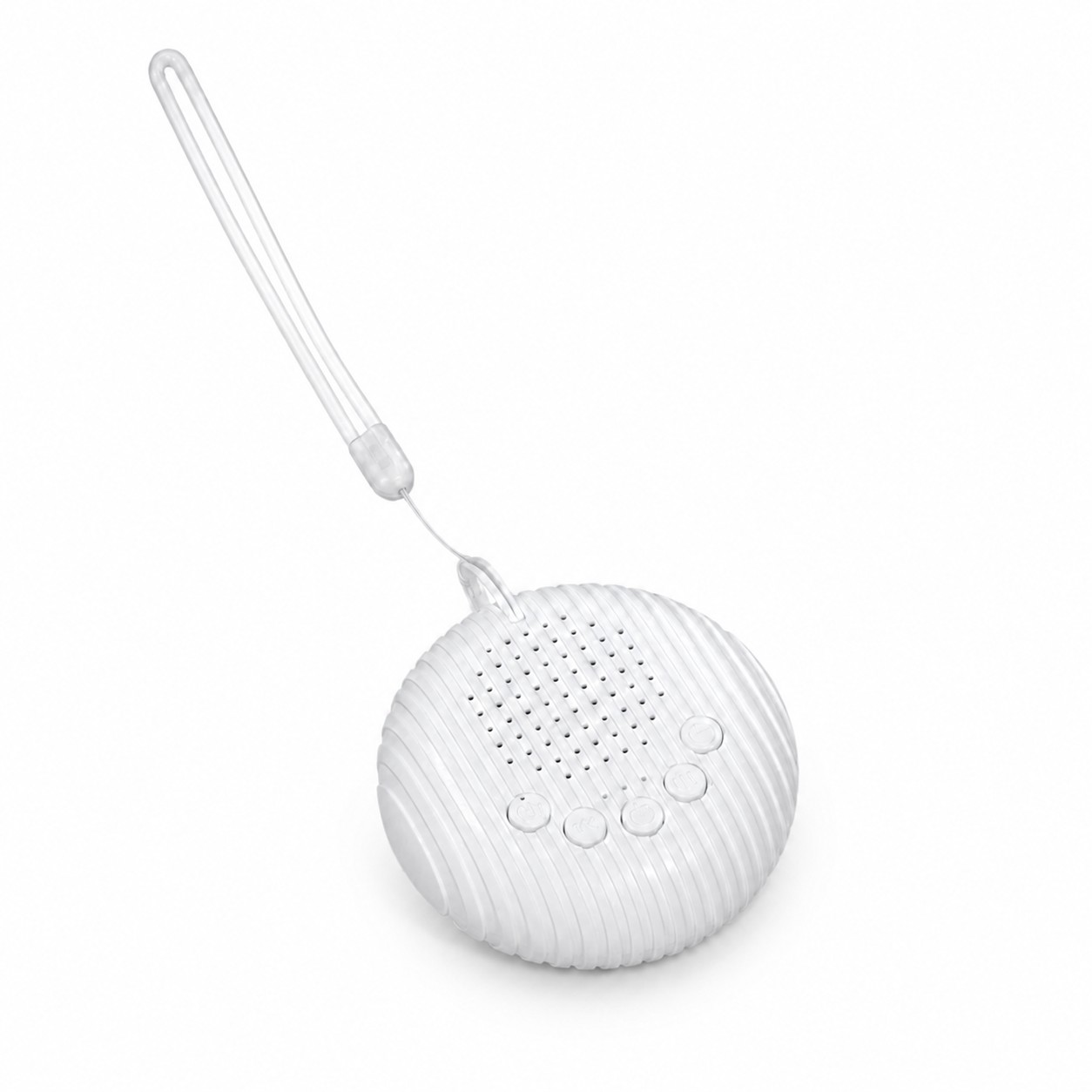 Compact White Noise Sound Machine — Clear White