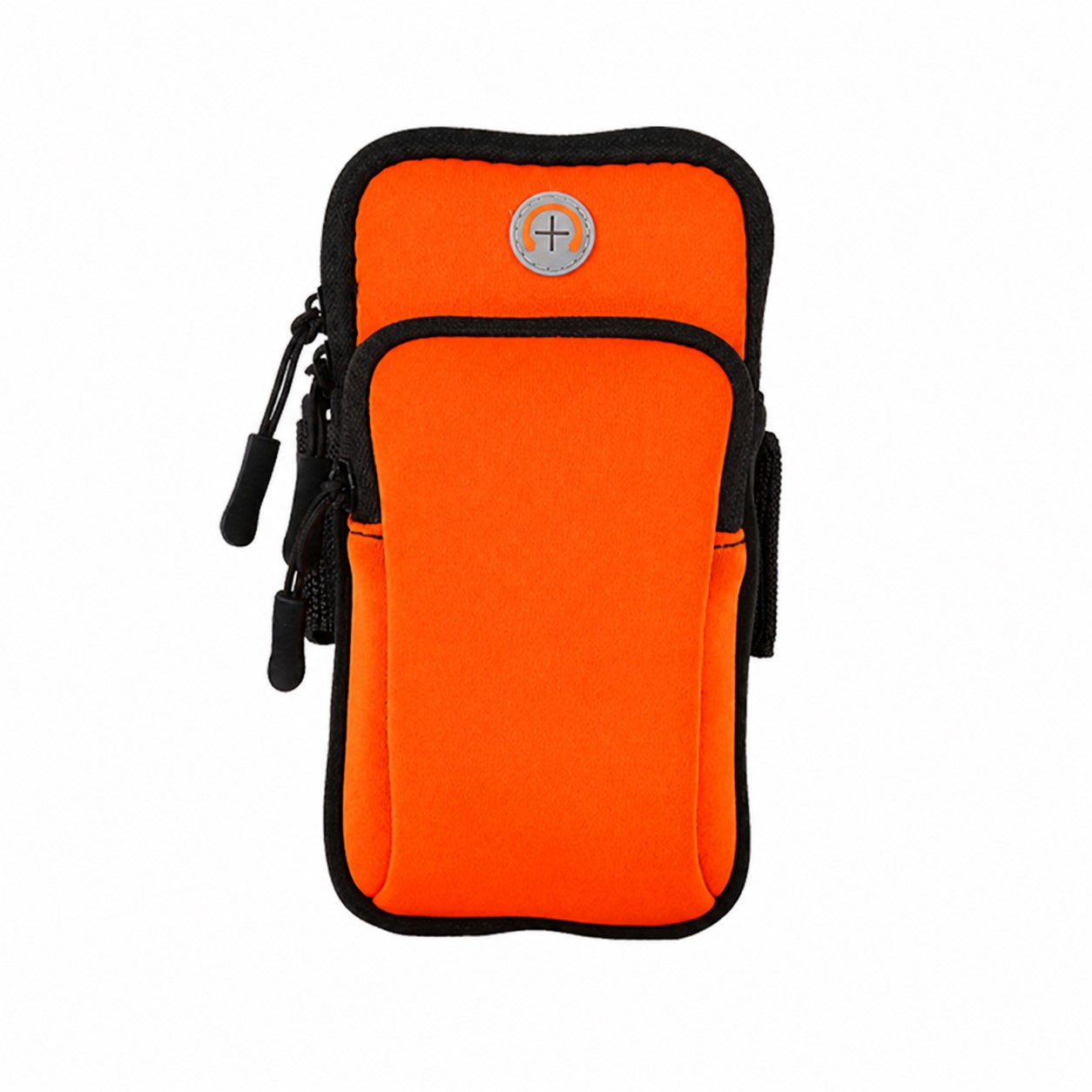 Neoprene Running Arm Bag — Orange