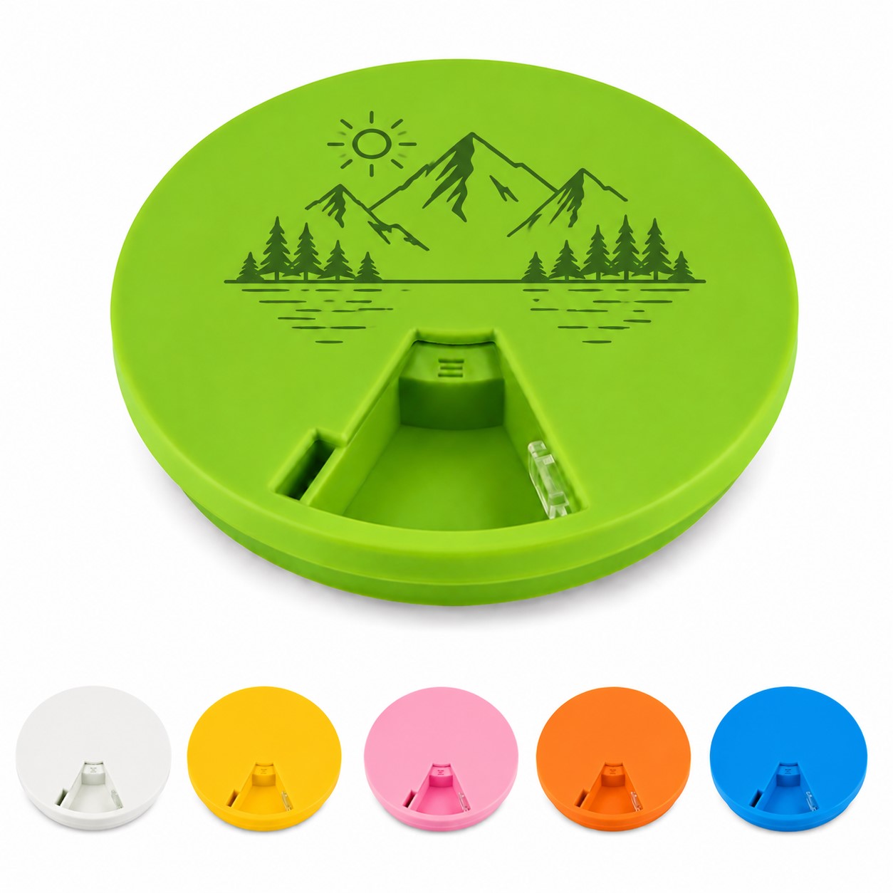 Circular ABS Weekly Pill Organizer
