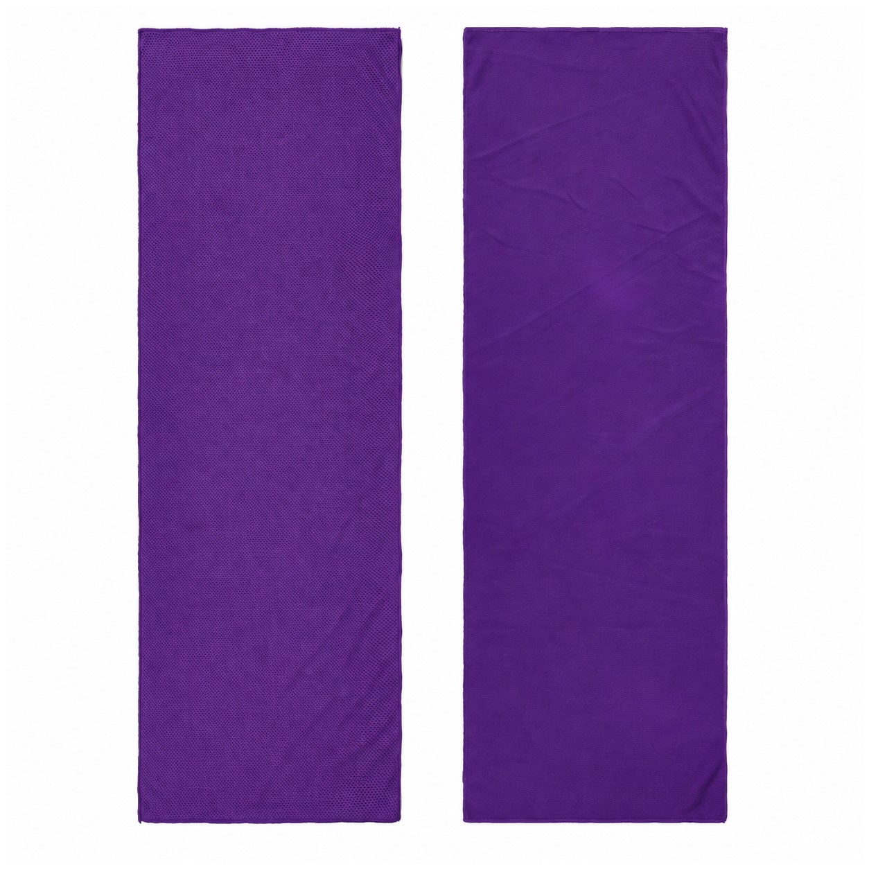 Polyester Cooling Sports Towel — Purple