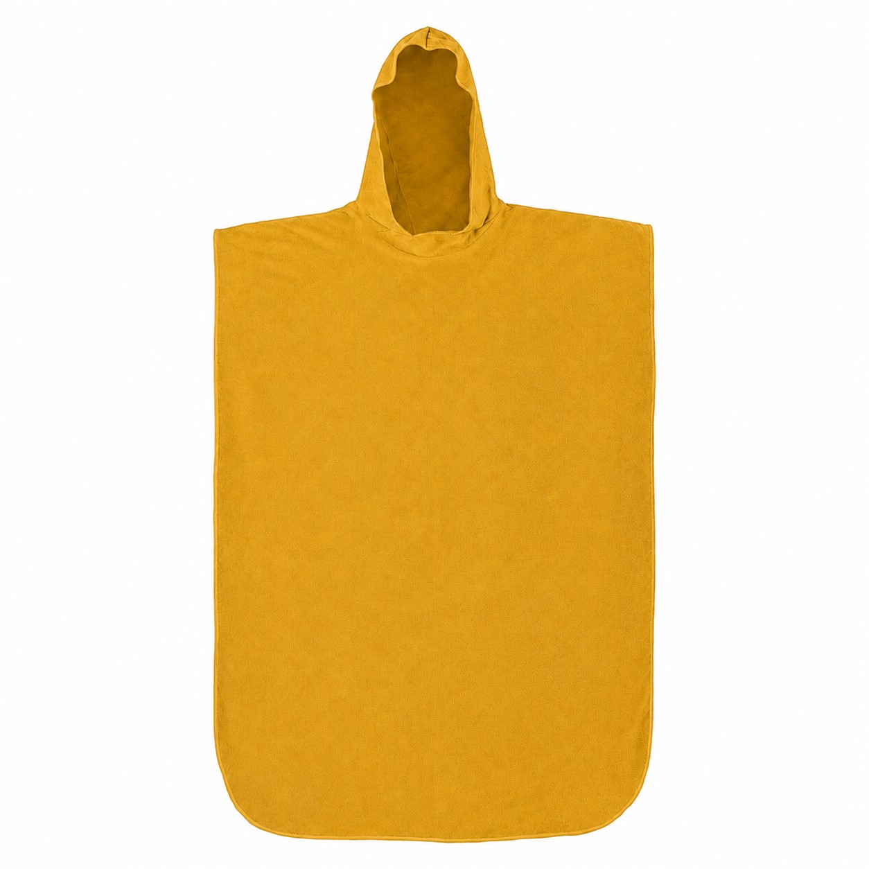 Adult Hooded Towel Poncho — Brass Gold
