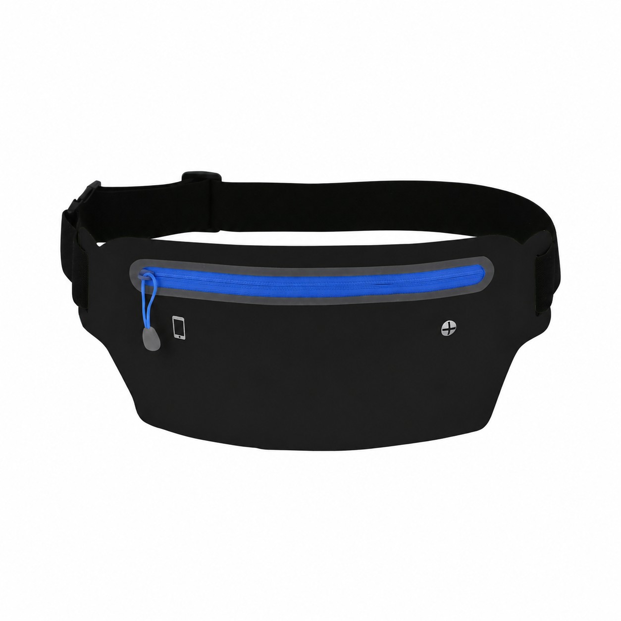 Spandex Running Fanny Pack — Blue